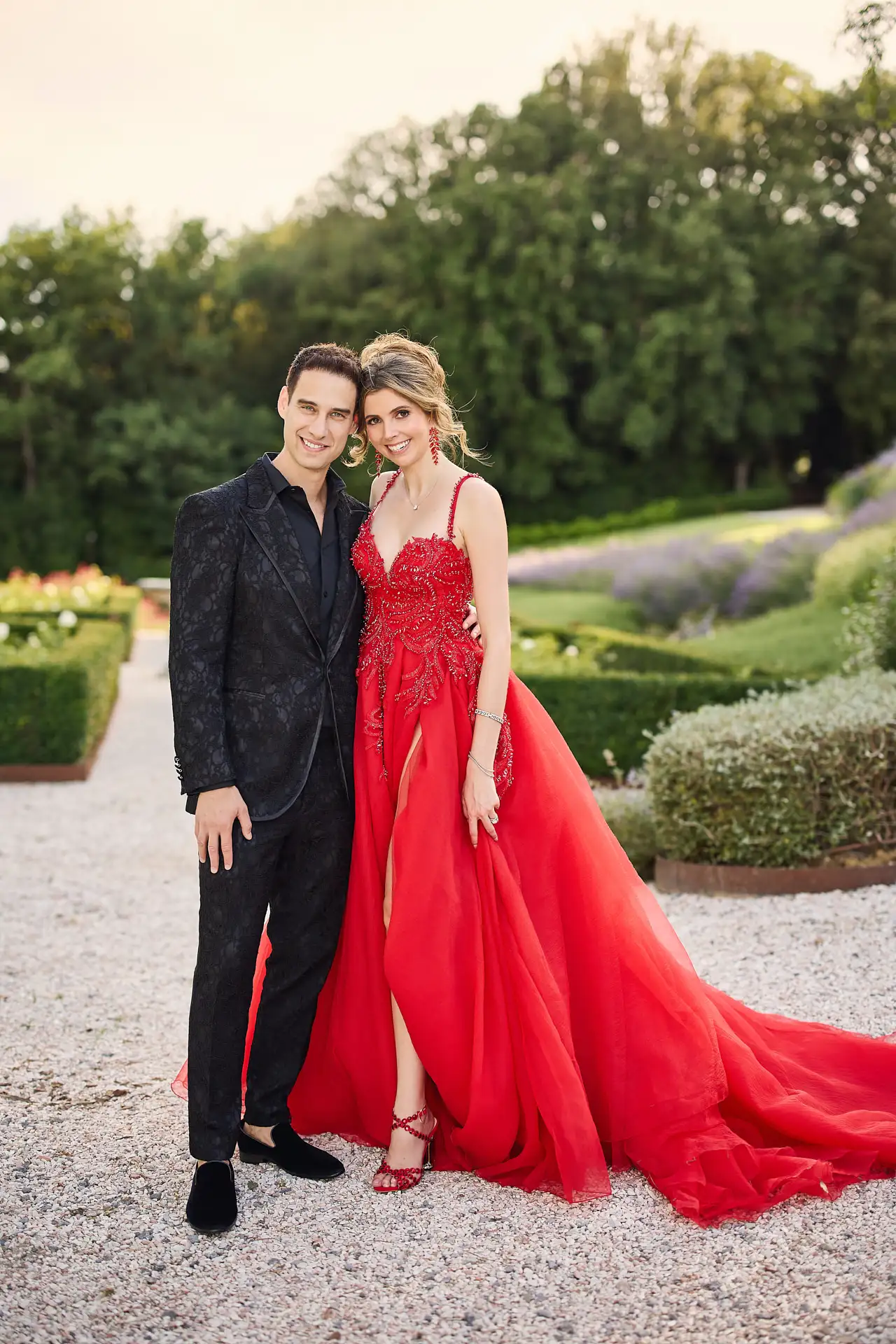 lavish welcome event villa valentini bonaparte