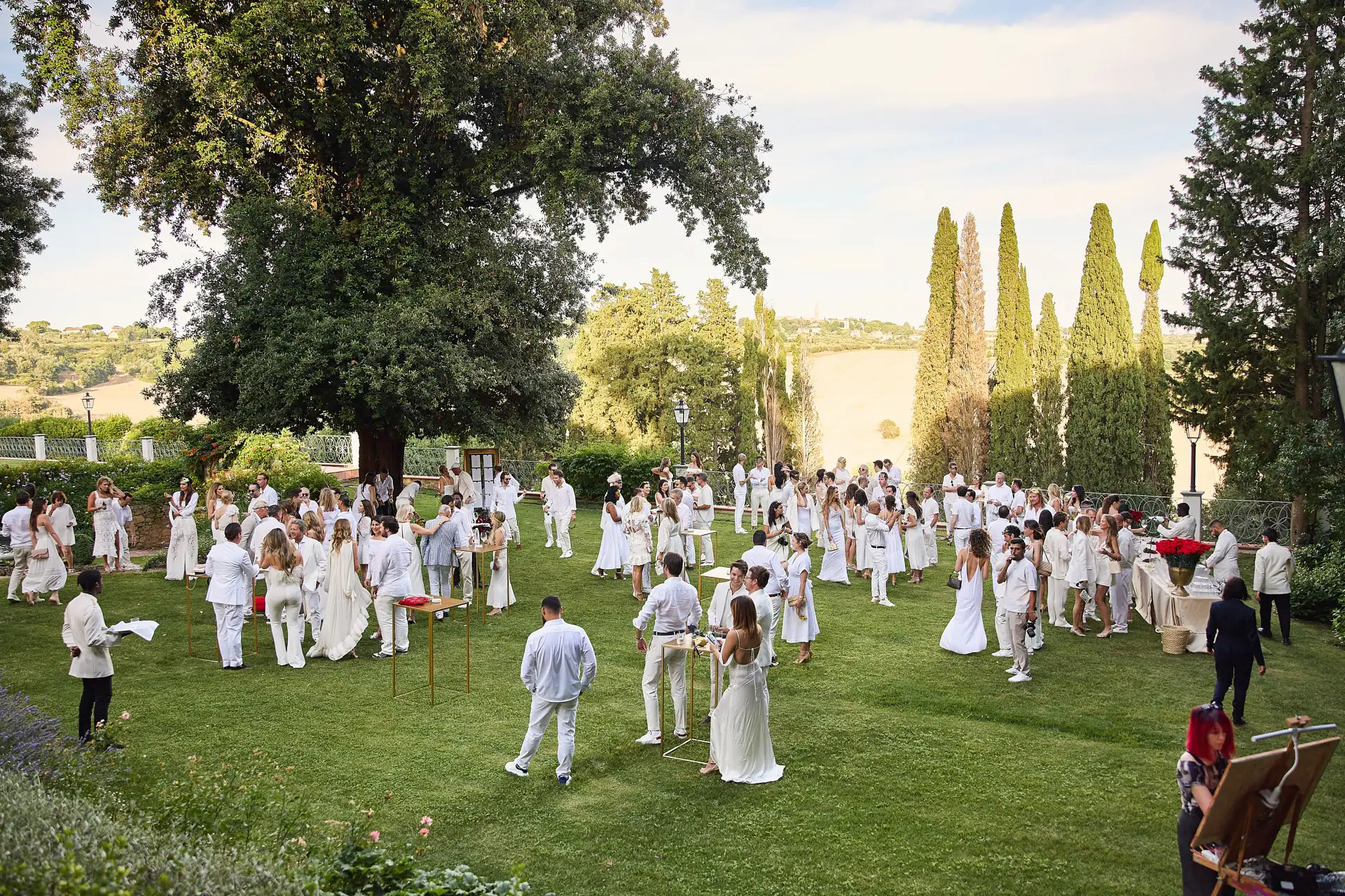 lavish welcome event villa valentini bonaparte