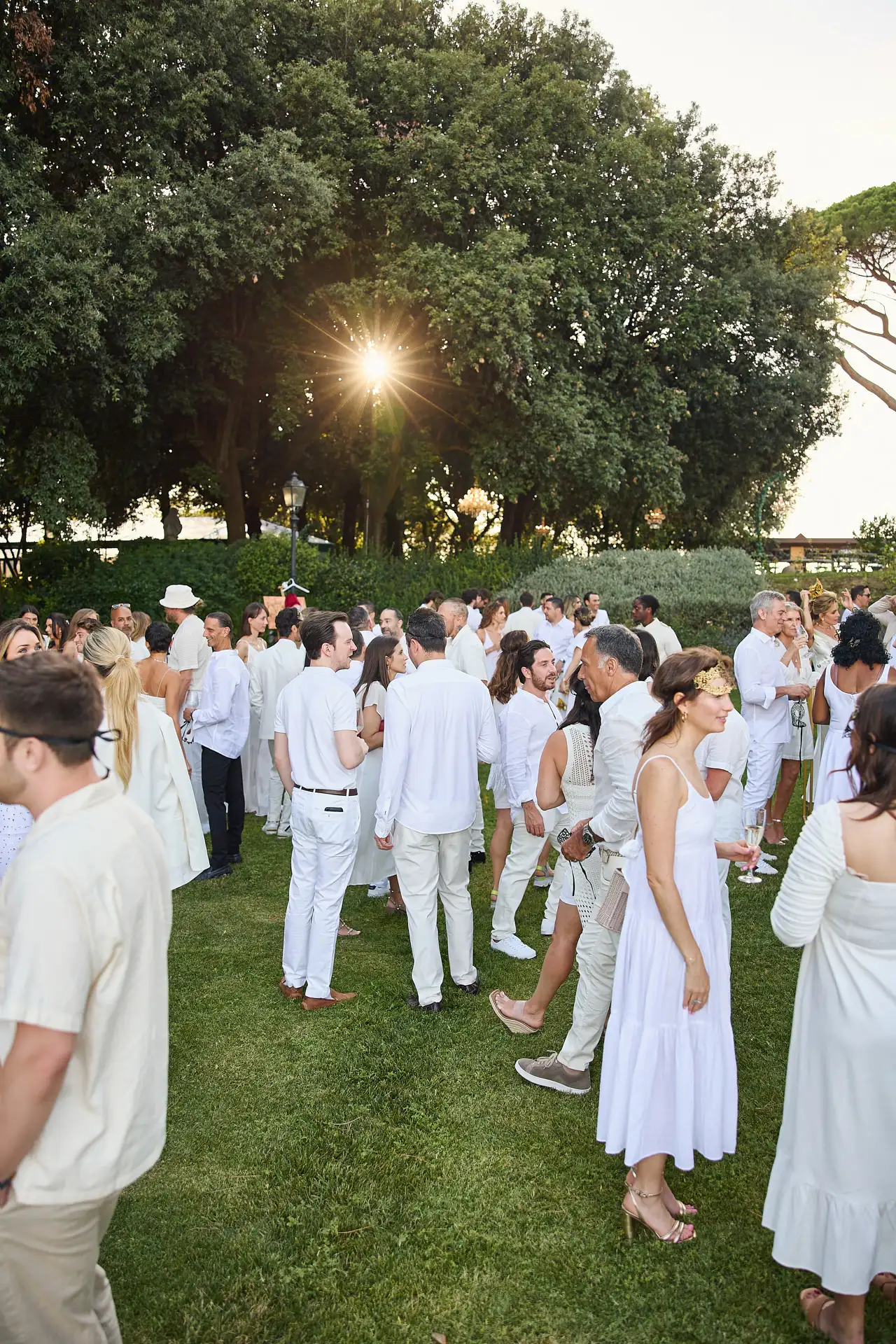 lavish welcome event villa valentini bonaparte