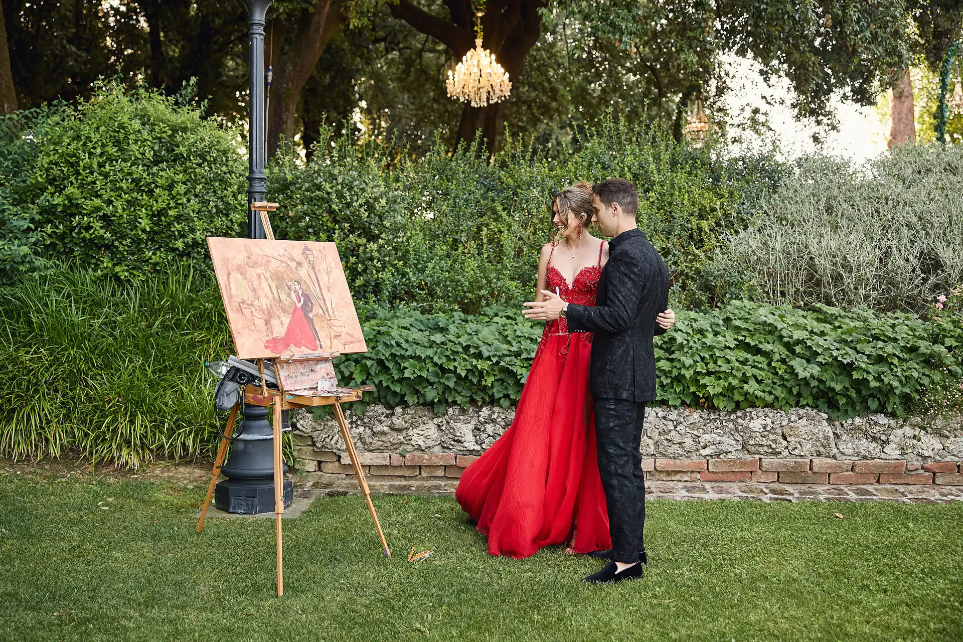 lavish welcome event villa valentini bonaparte