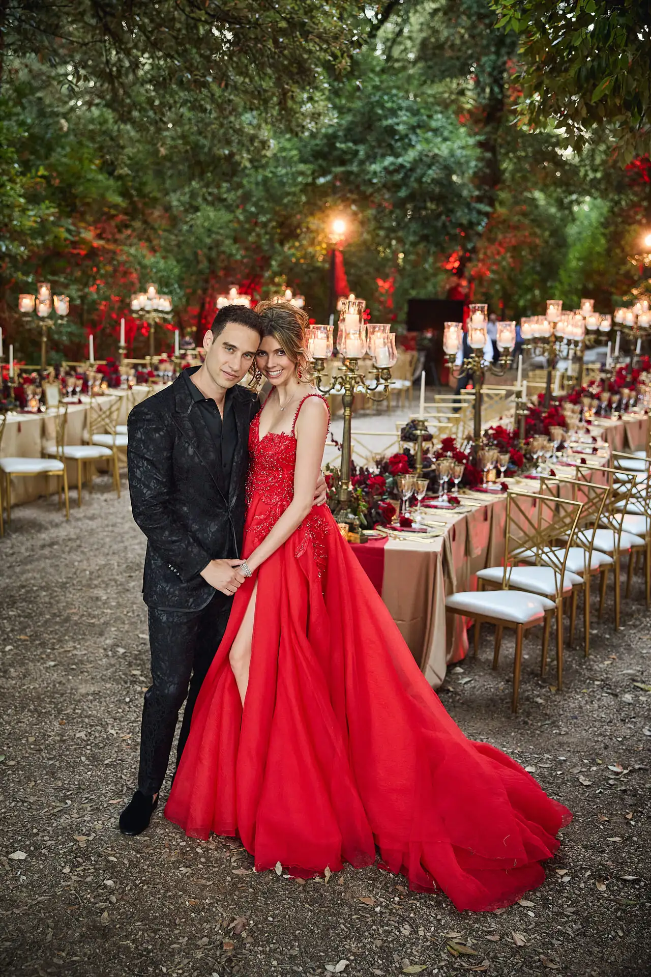 lavish welcome event villa valentini bonaparte