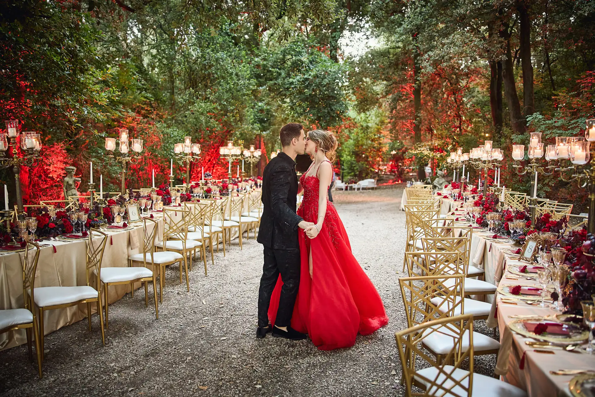 lavish welcome event villa valentini bonaparte