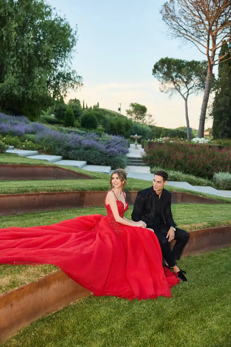 lavish welcome event villa valentini bonaparte