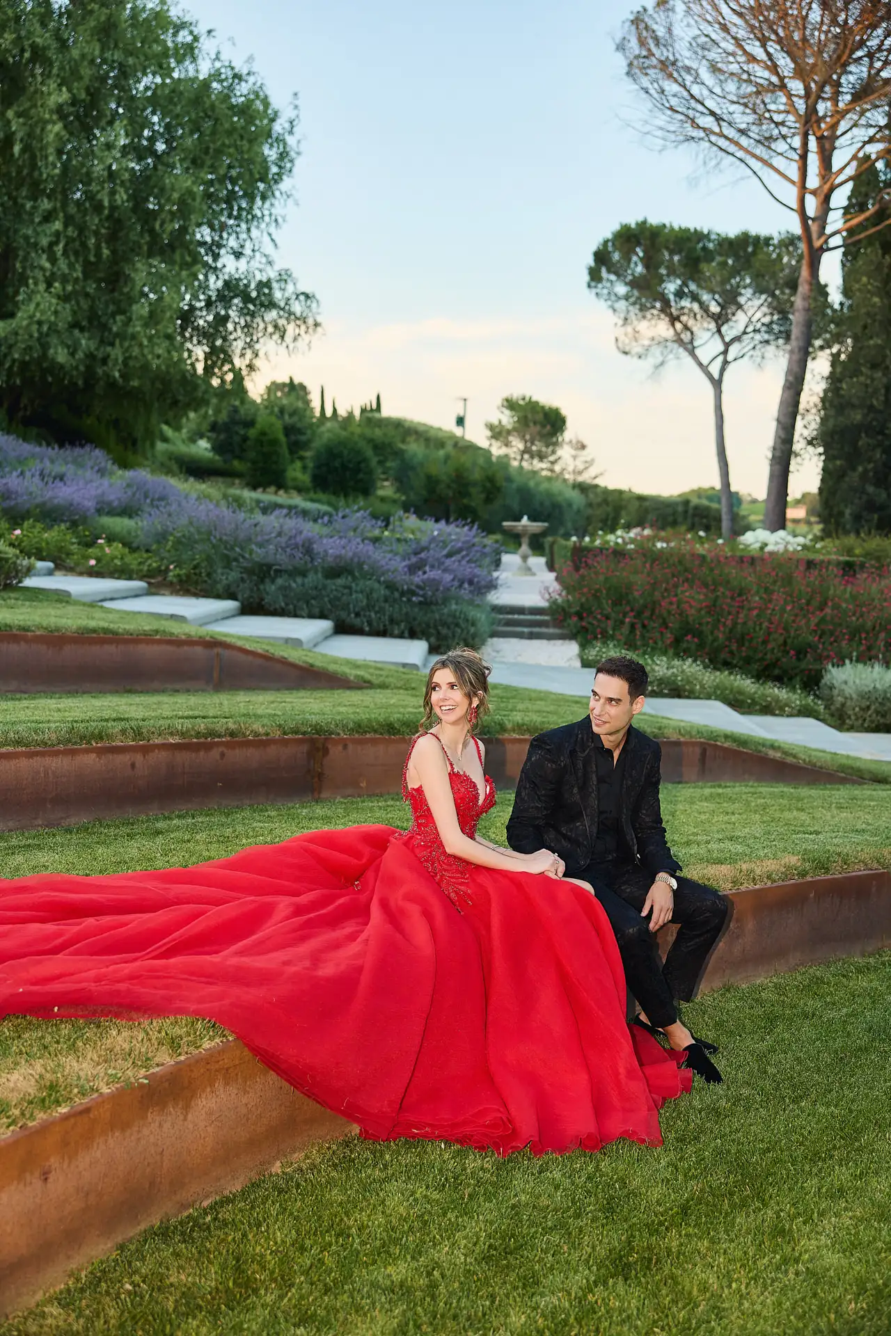 lavish welcome event villa valentini bonaparte