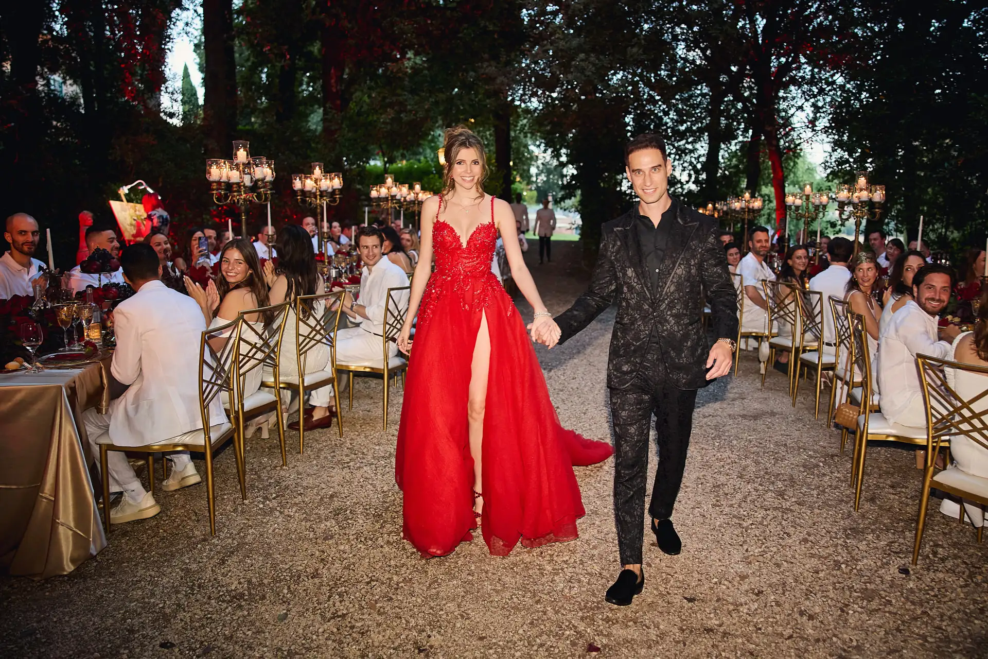 lavish welcome event villa valentini bonaparte