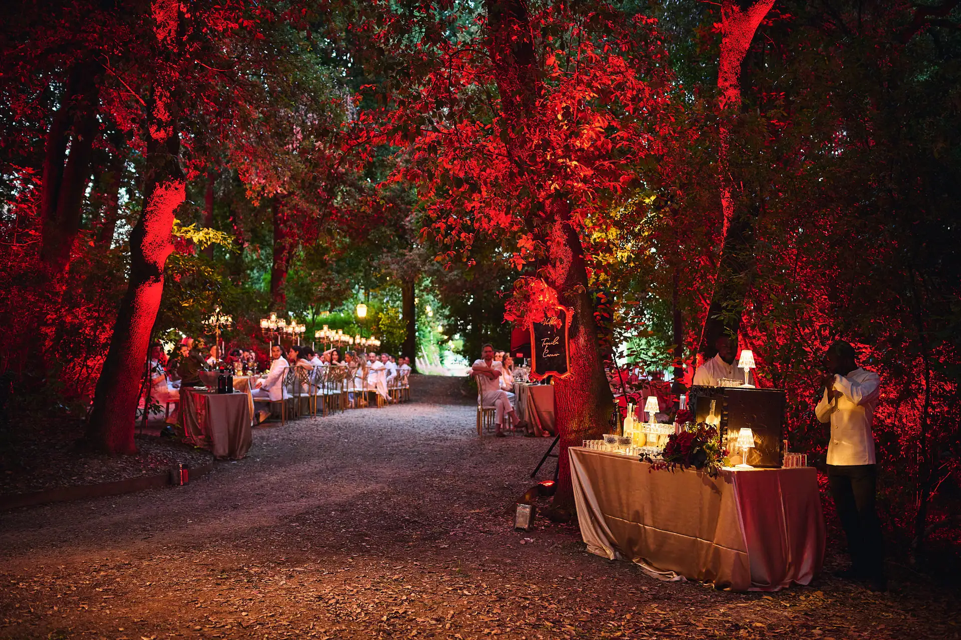 lavish welcome event villa valentini bonaparte