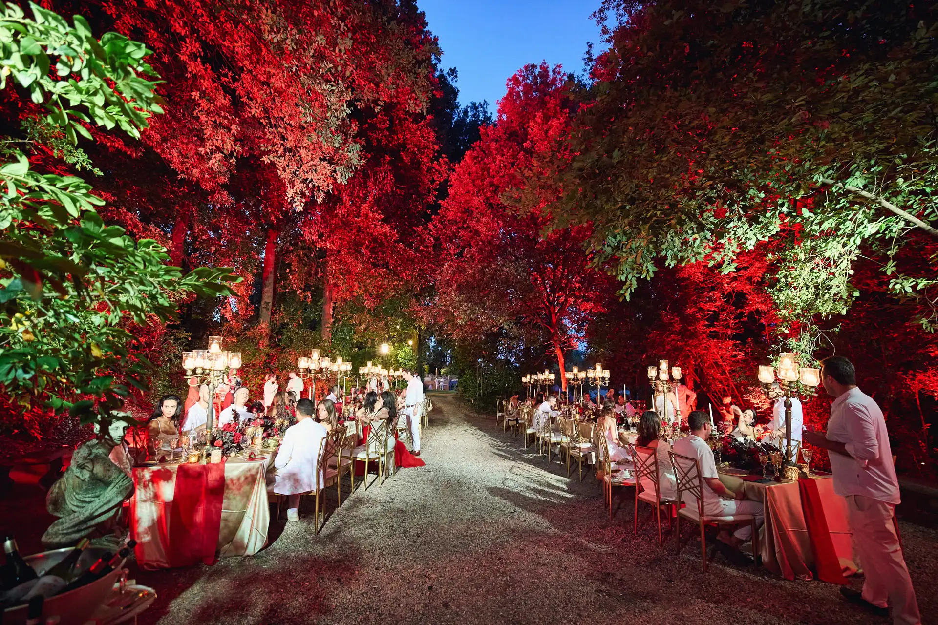 lavish welcome event villa valentini bonaparte
