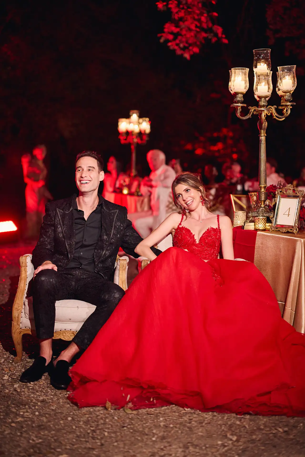 lavish welcome event villa valentini bonaparte