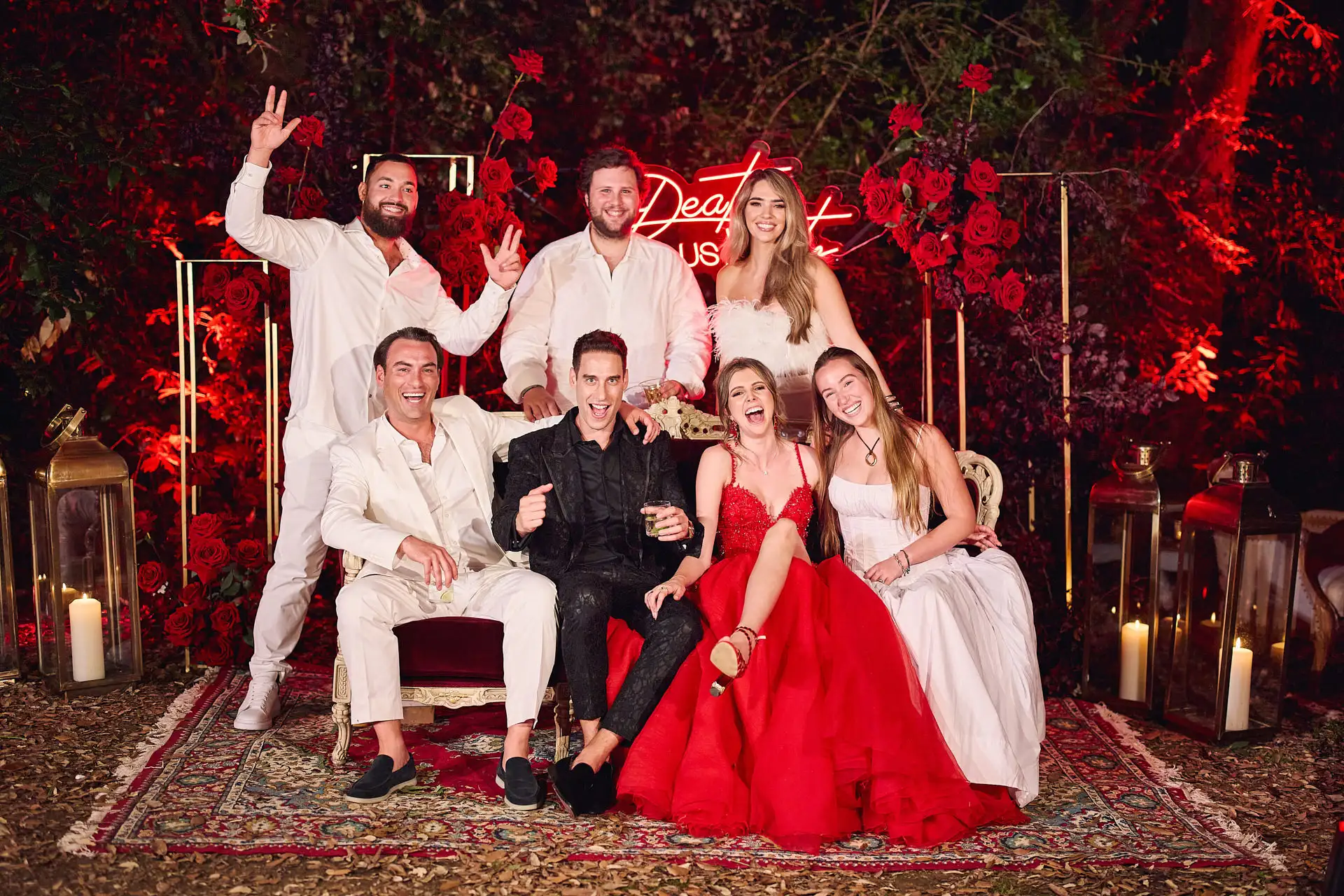 lavish welcome event villa valentini bonaparte