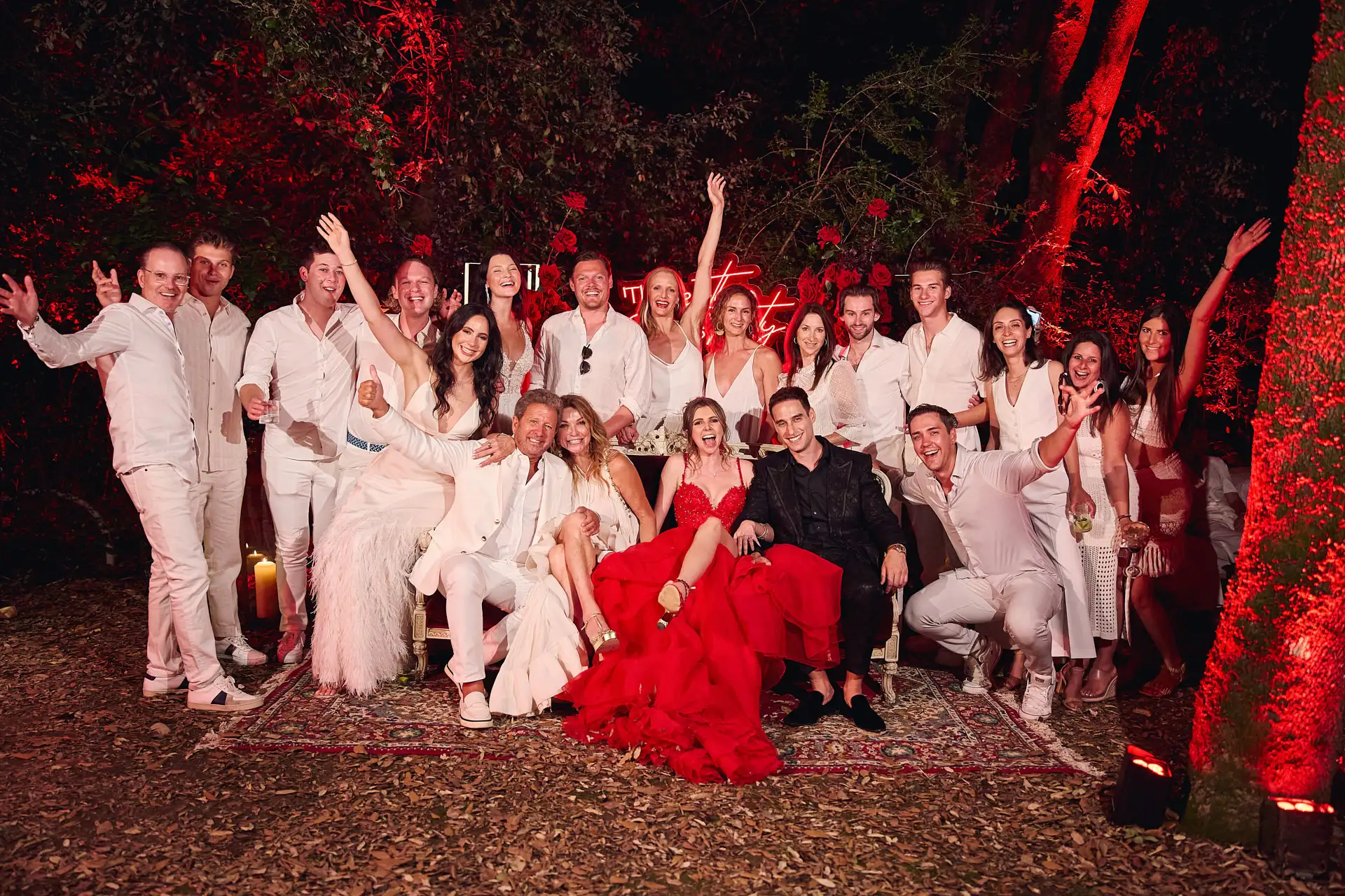 lavish welcome event villa valentini bonaparte