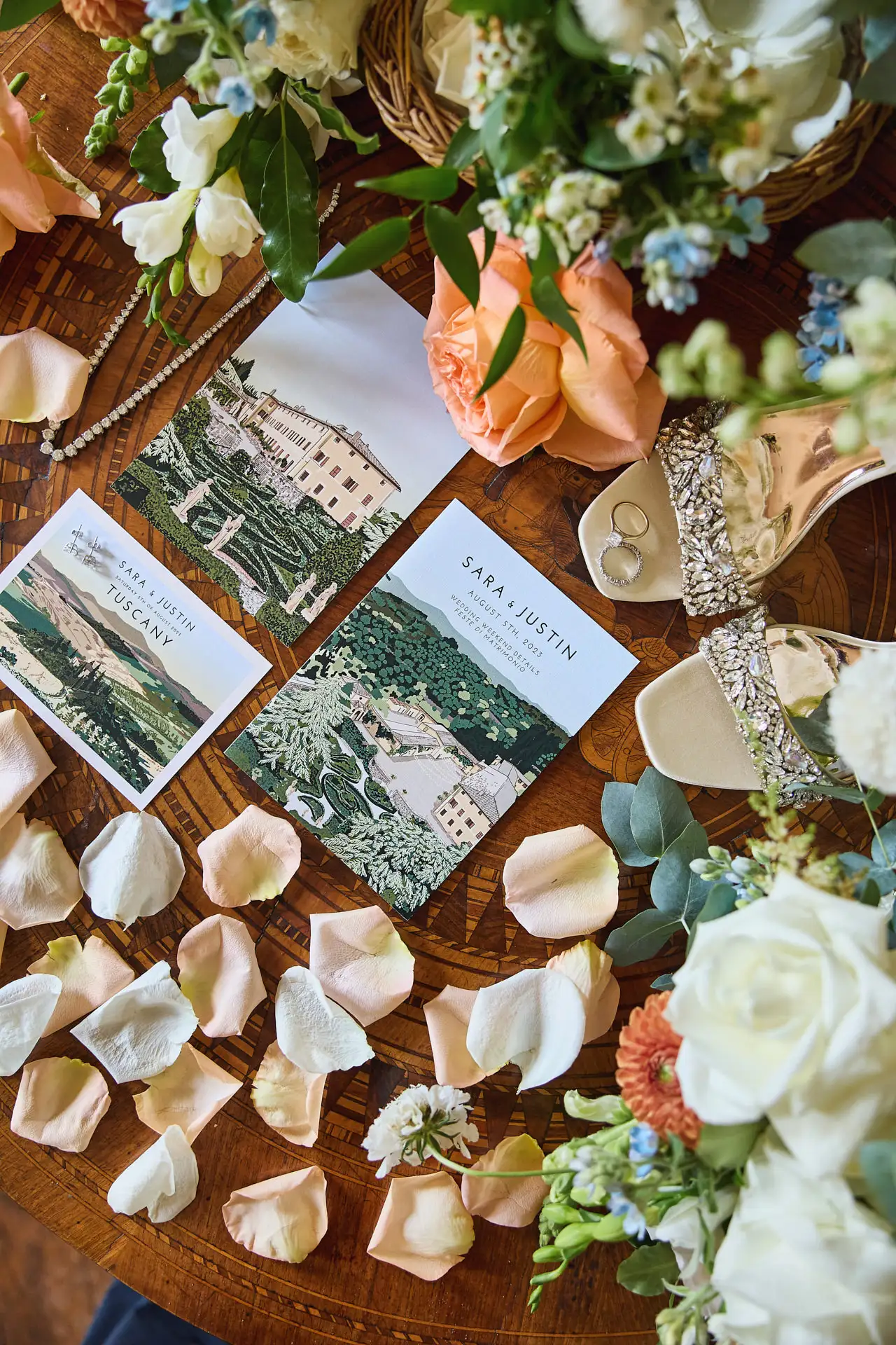 rustic wedding in tuscany