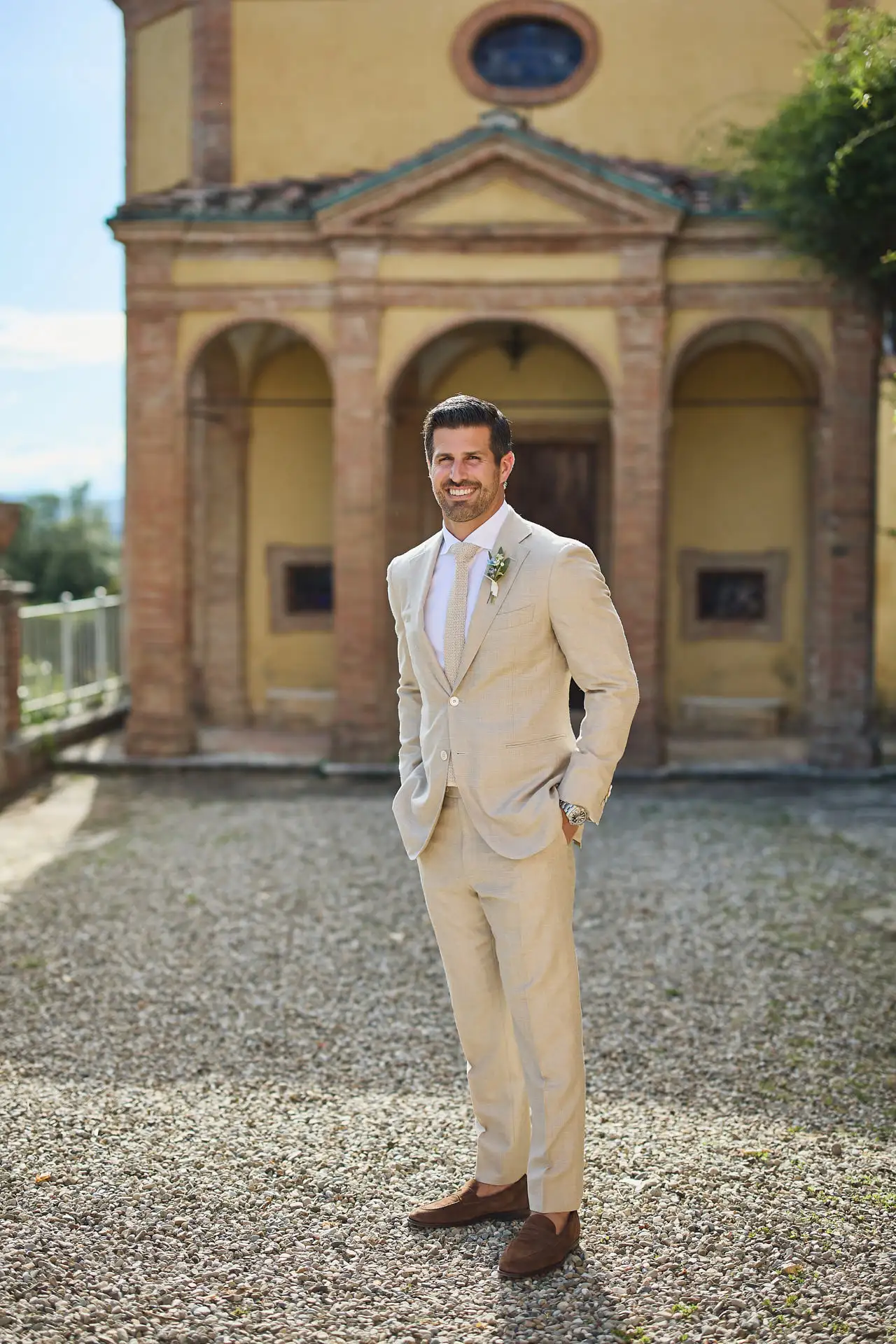 rustic wedding in tuscany