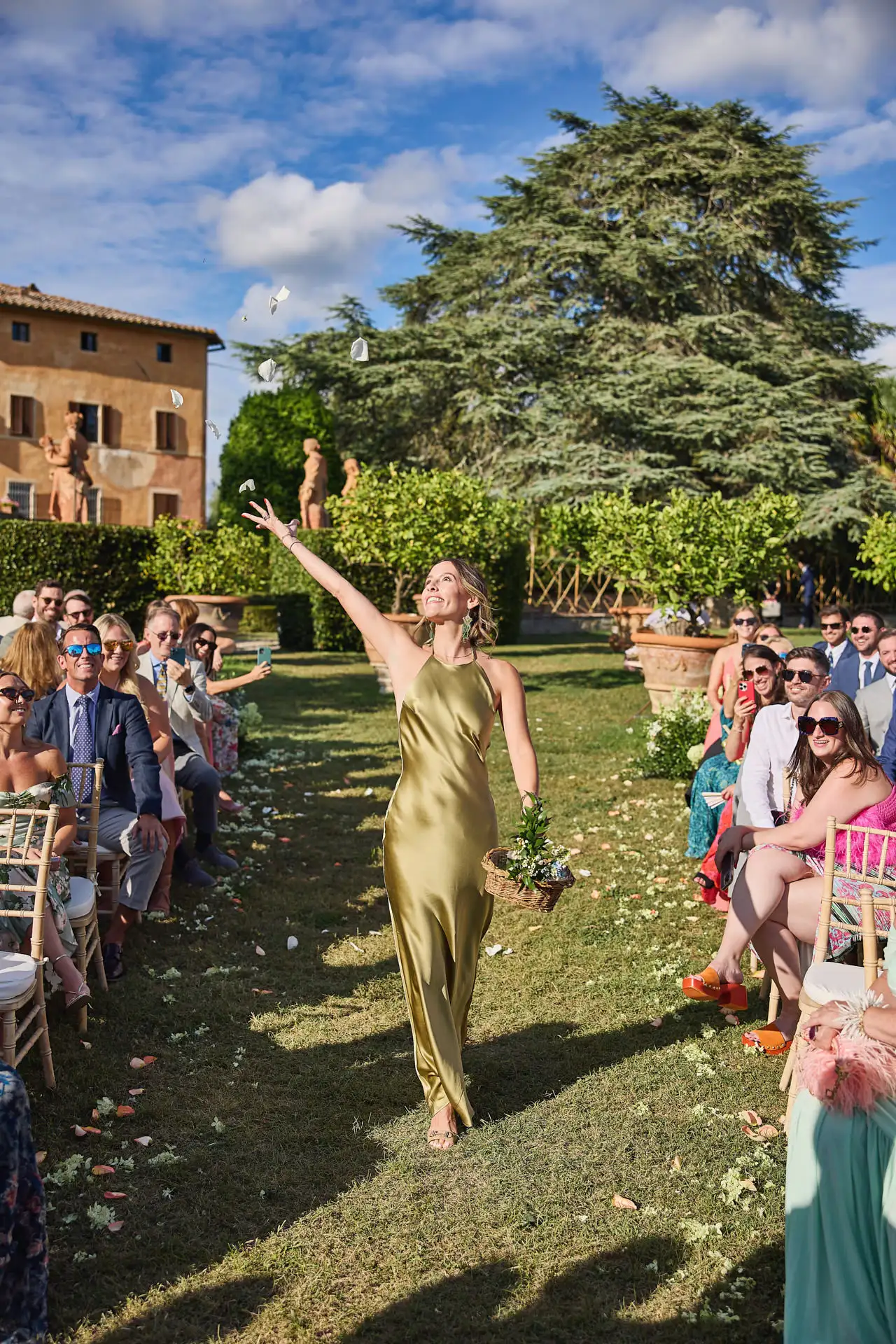 rustic wedding in tuscany