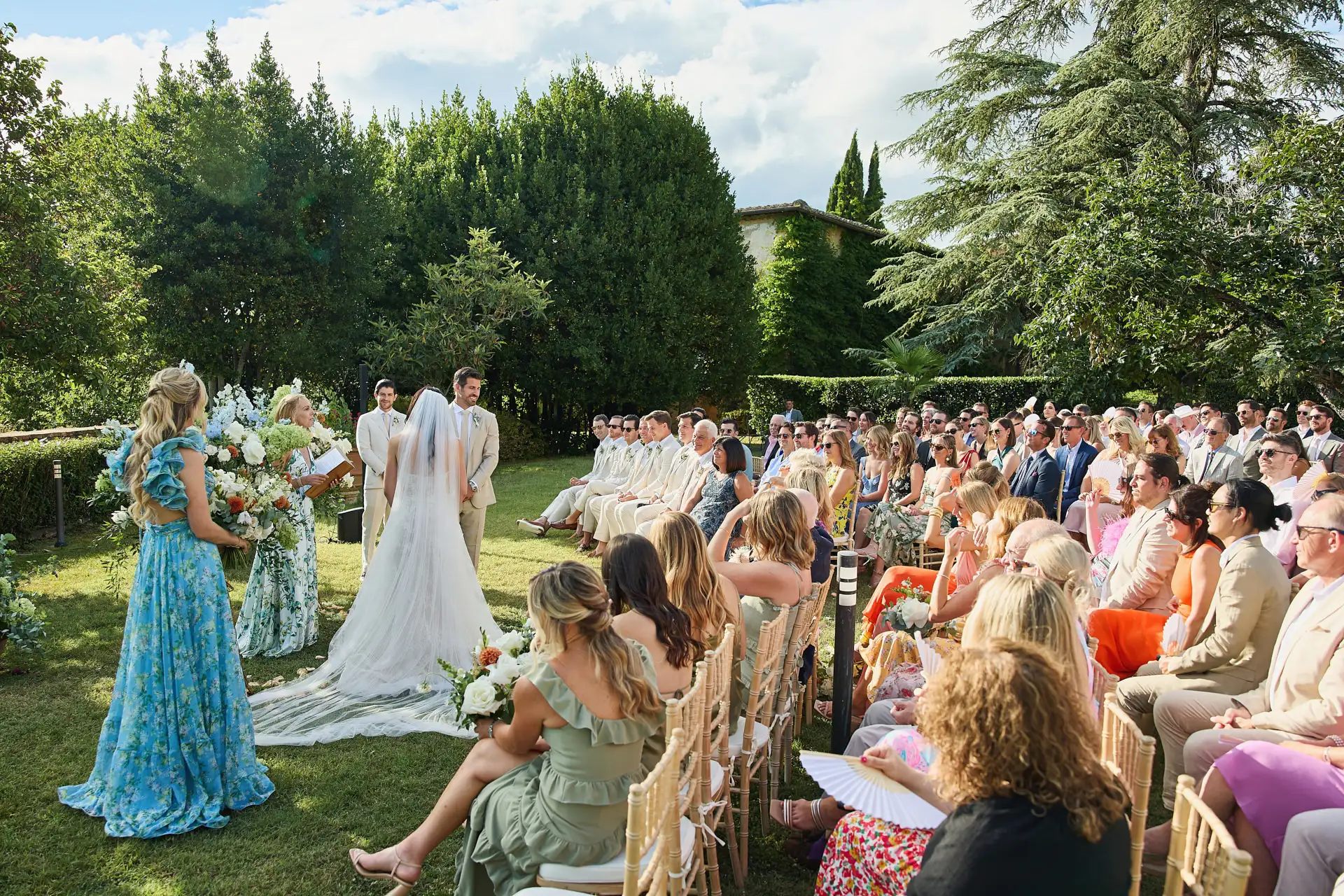 rustic wedding in tuscany