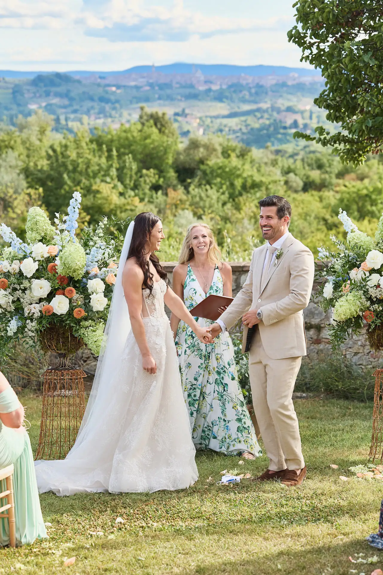 rustic wedding in tuscany