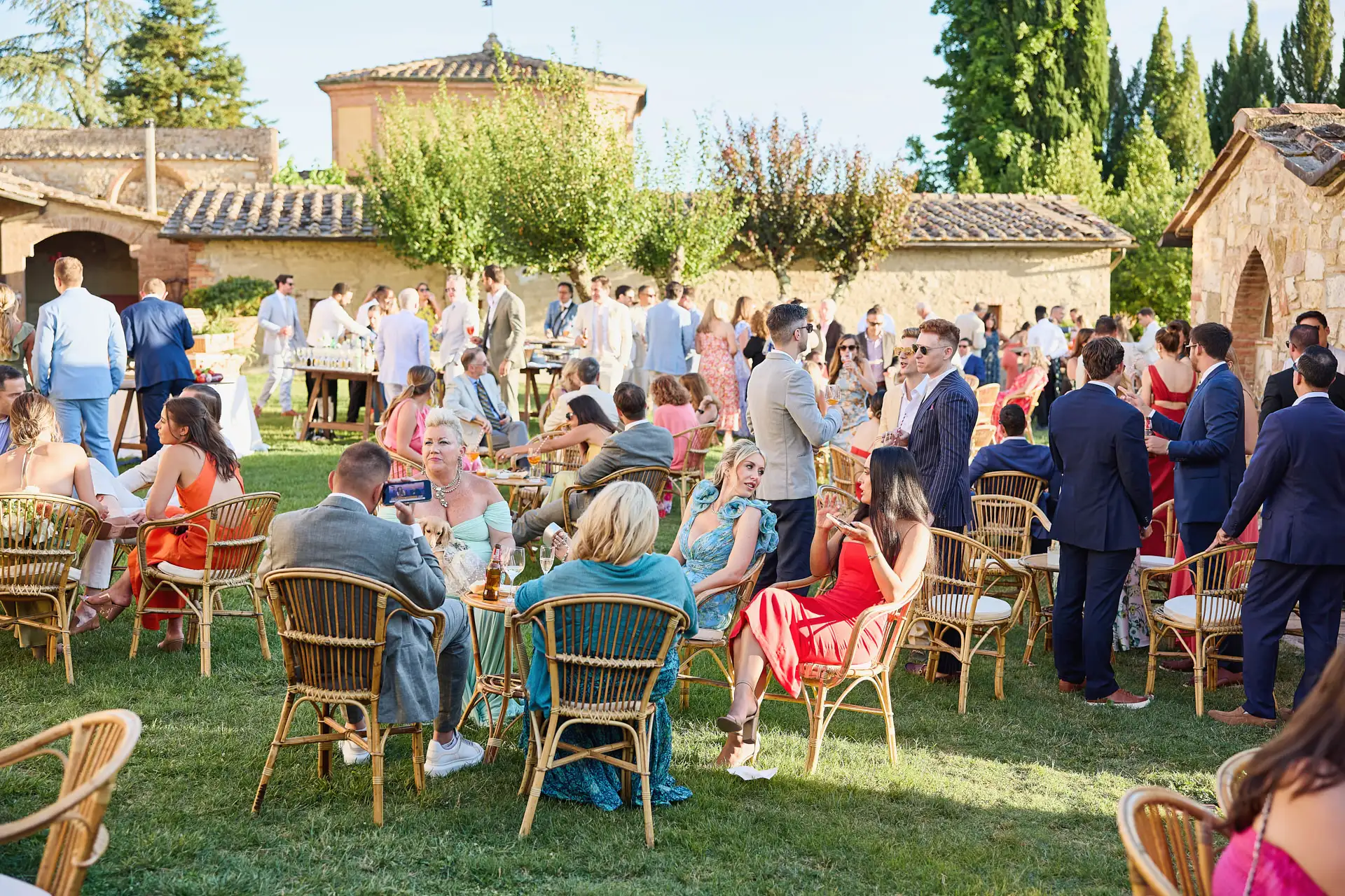 rustic wedding in tuscany