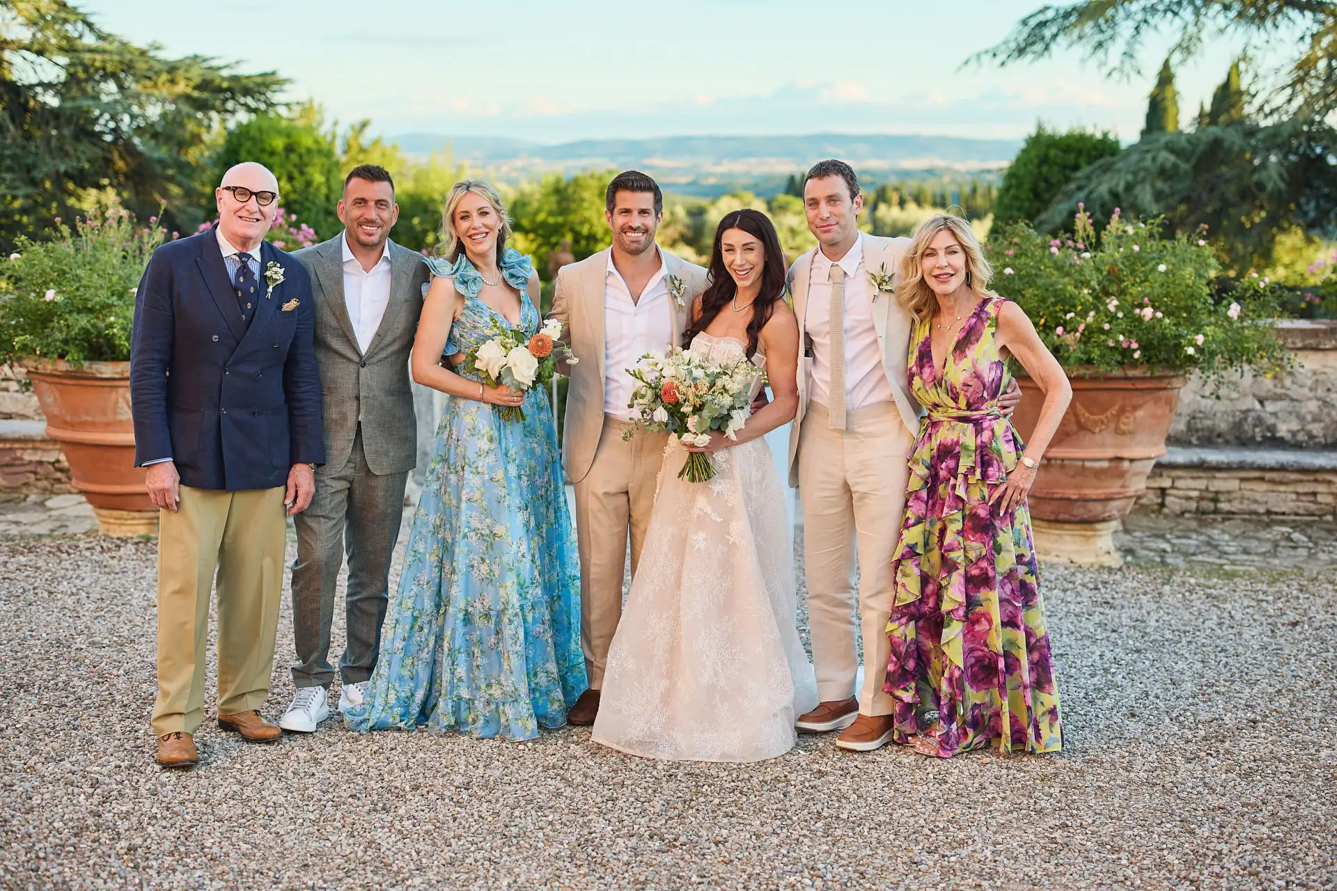 rustic wedding in tuscany