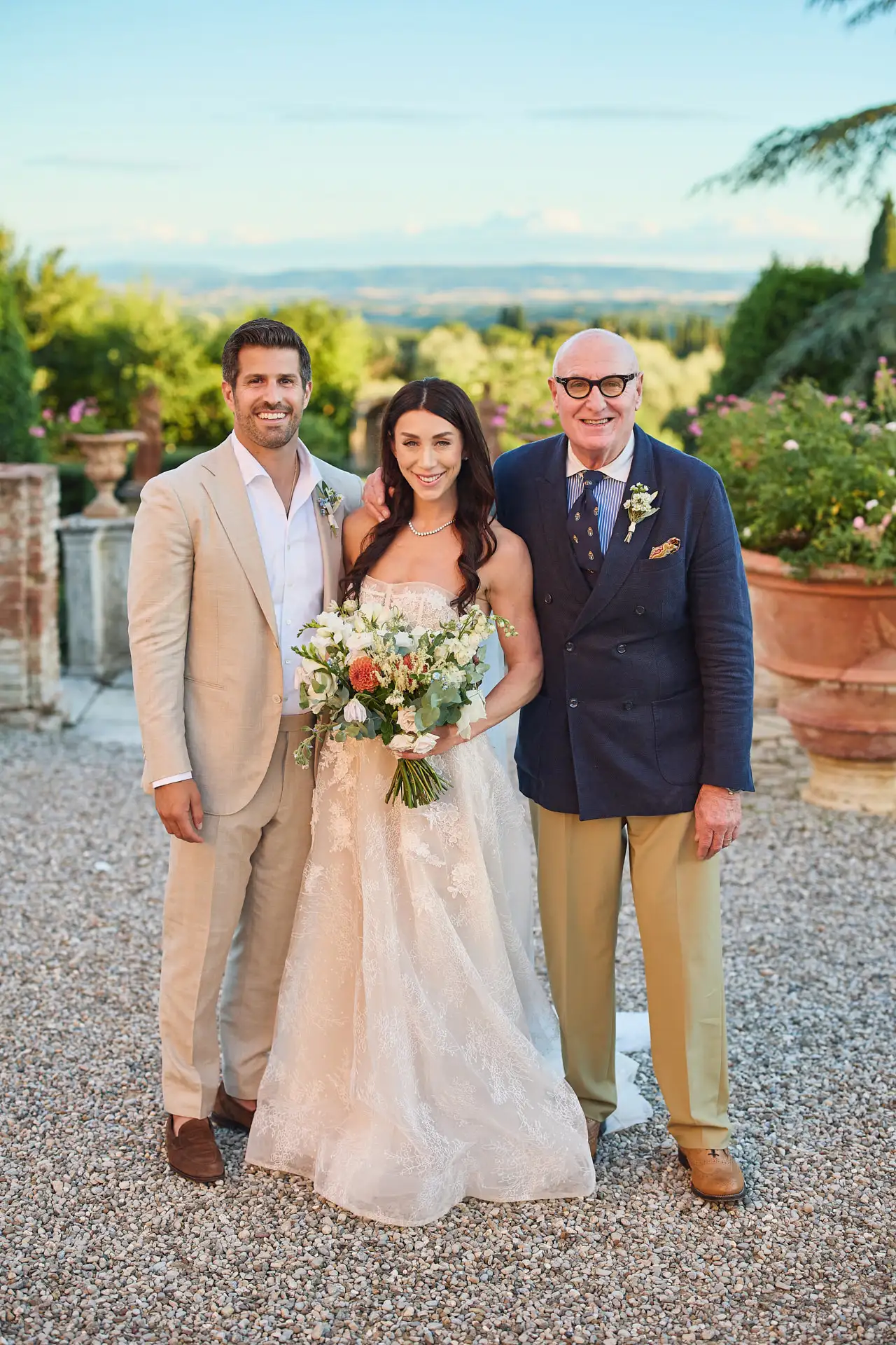 rustic wedding in tuscany