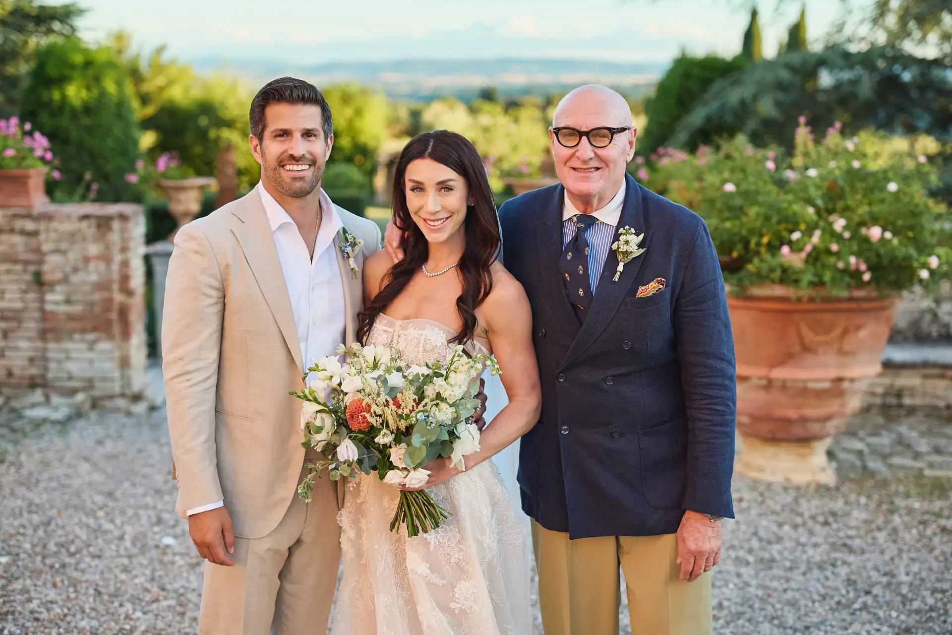 rustic wedding in tuscany