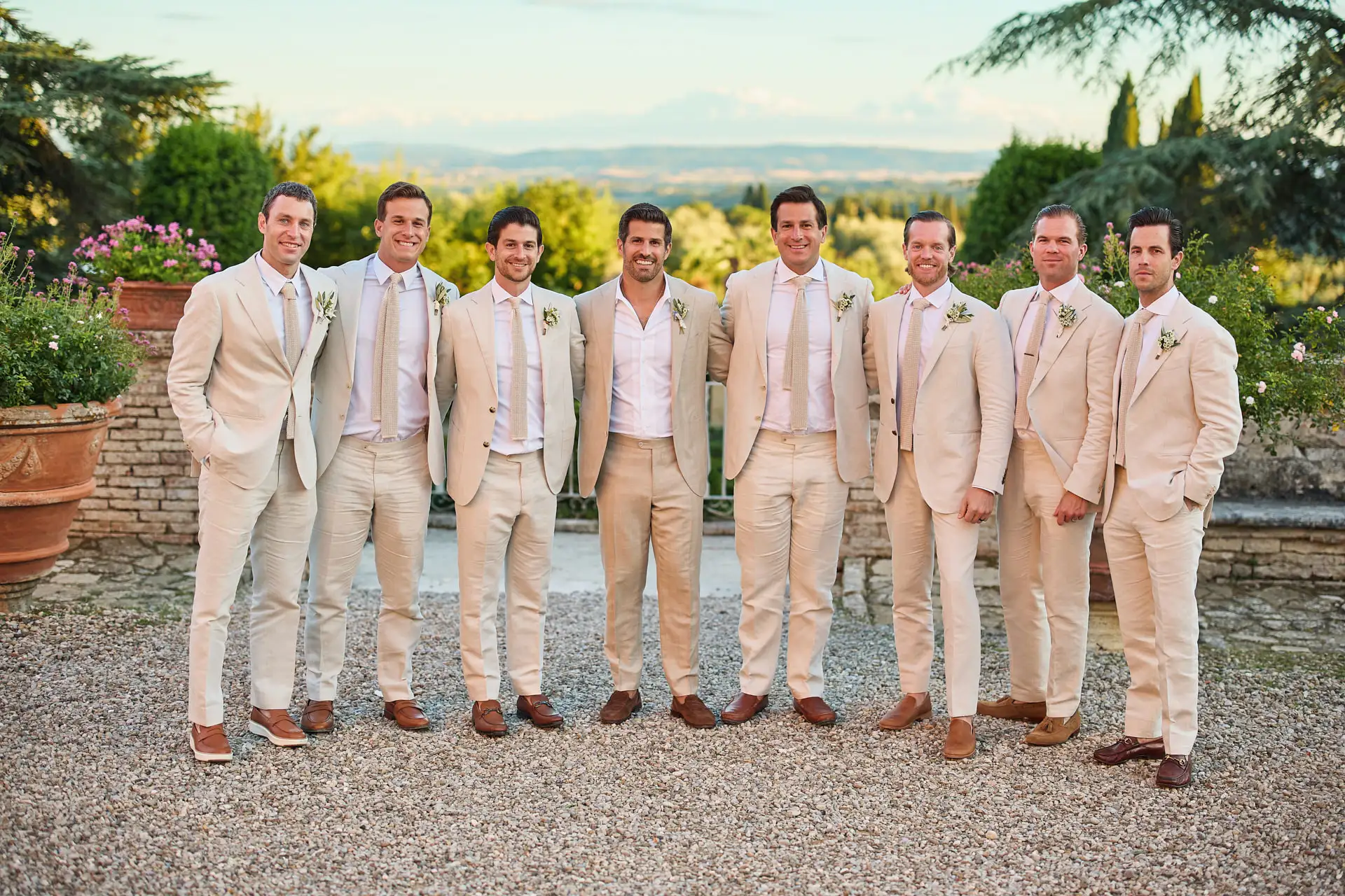 rustic wedding in tuscany