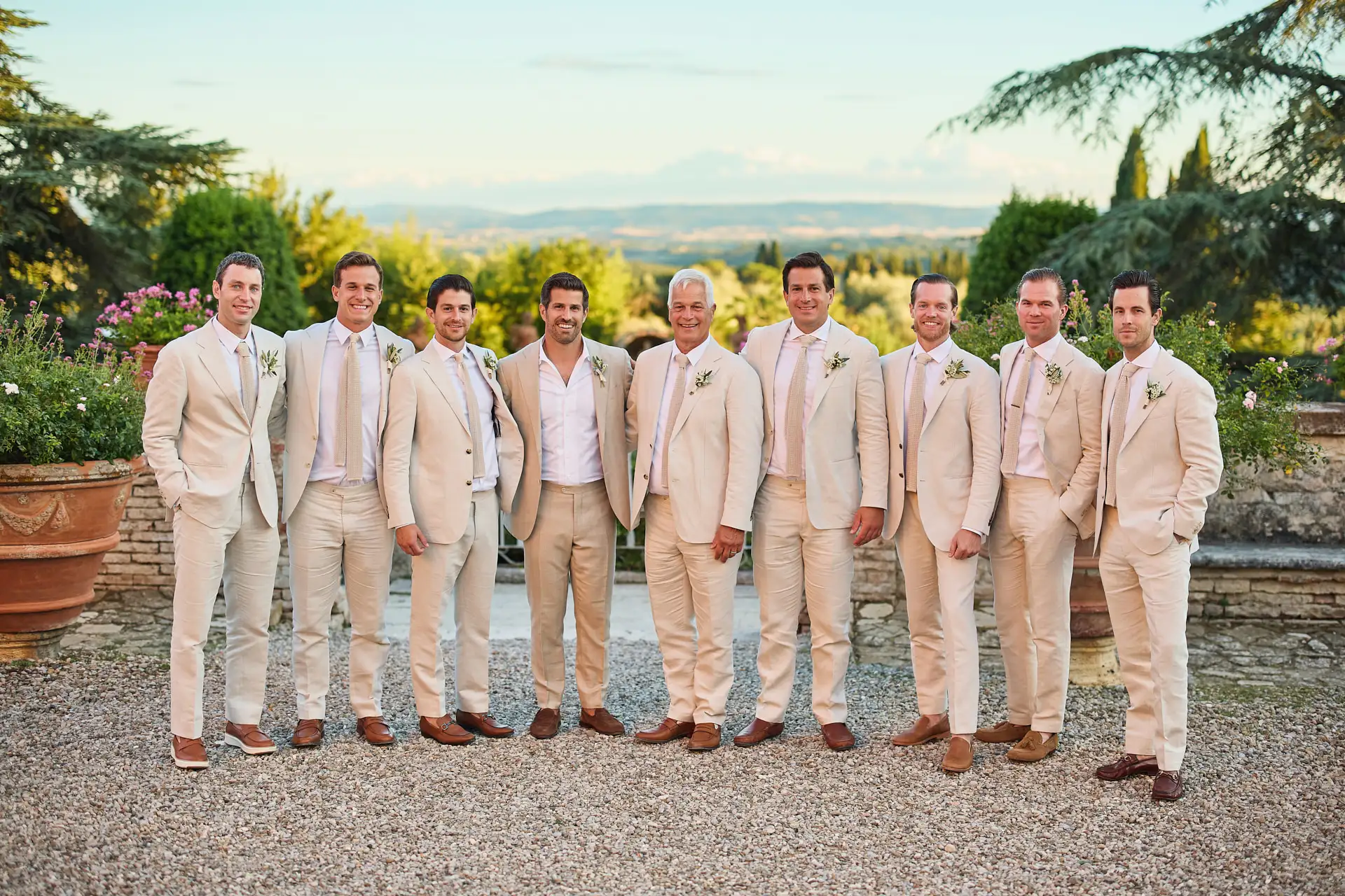 rustic wedding in tuscany