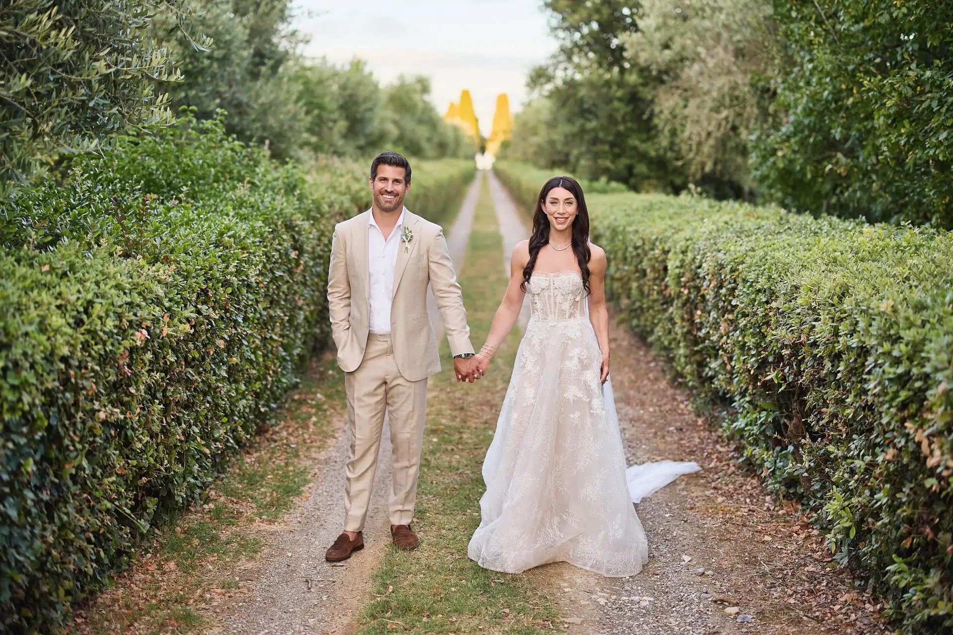 rustic wedding in tuscany