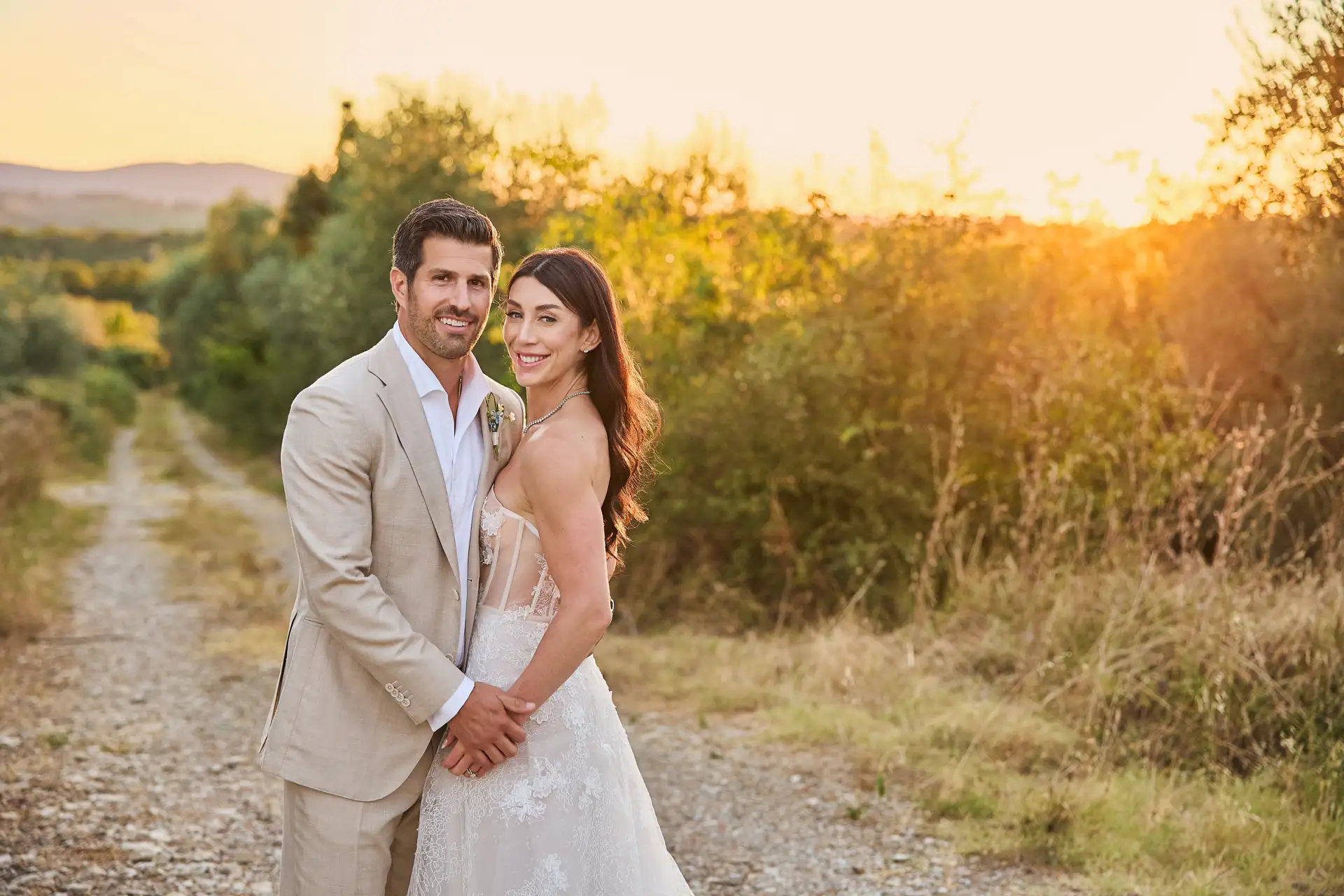 rustic wedding in tuscany