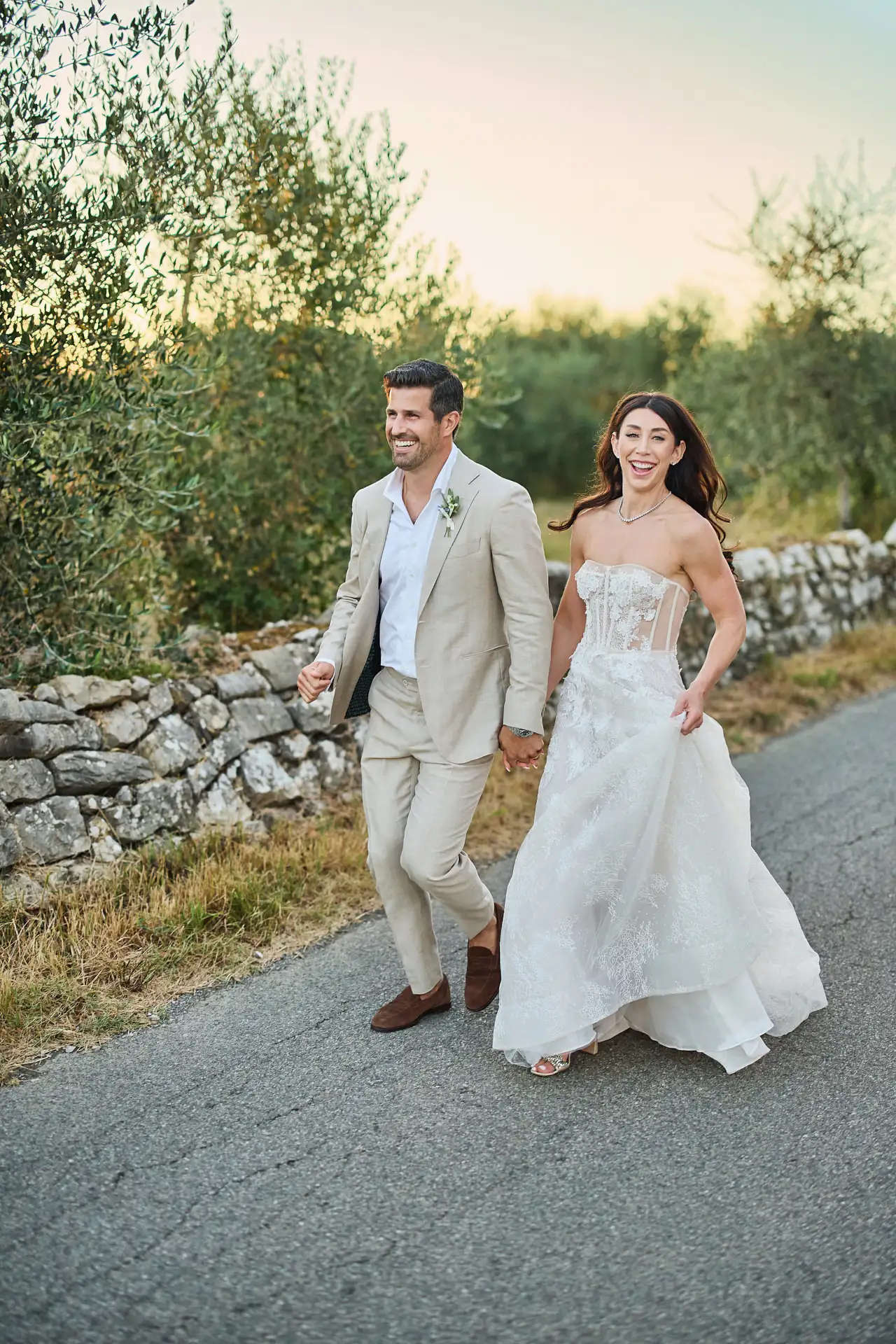 rustic wedding in tuscany