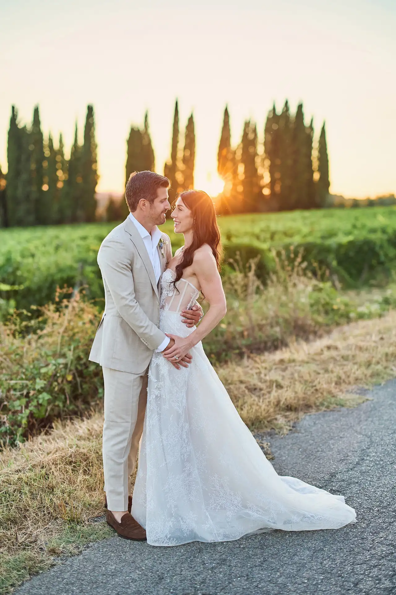 rustic wedding in tuscany