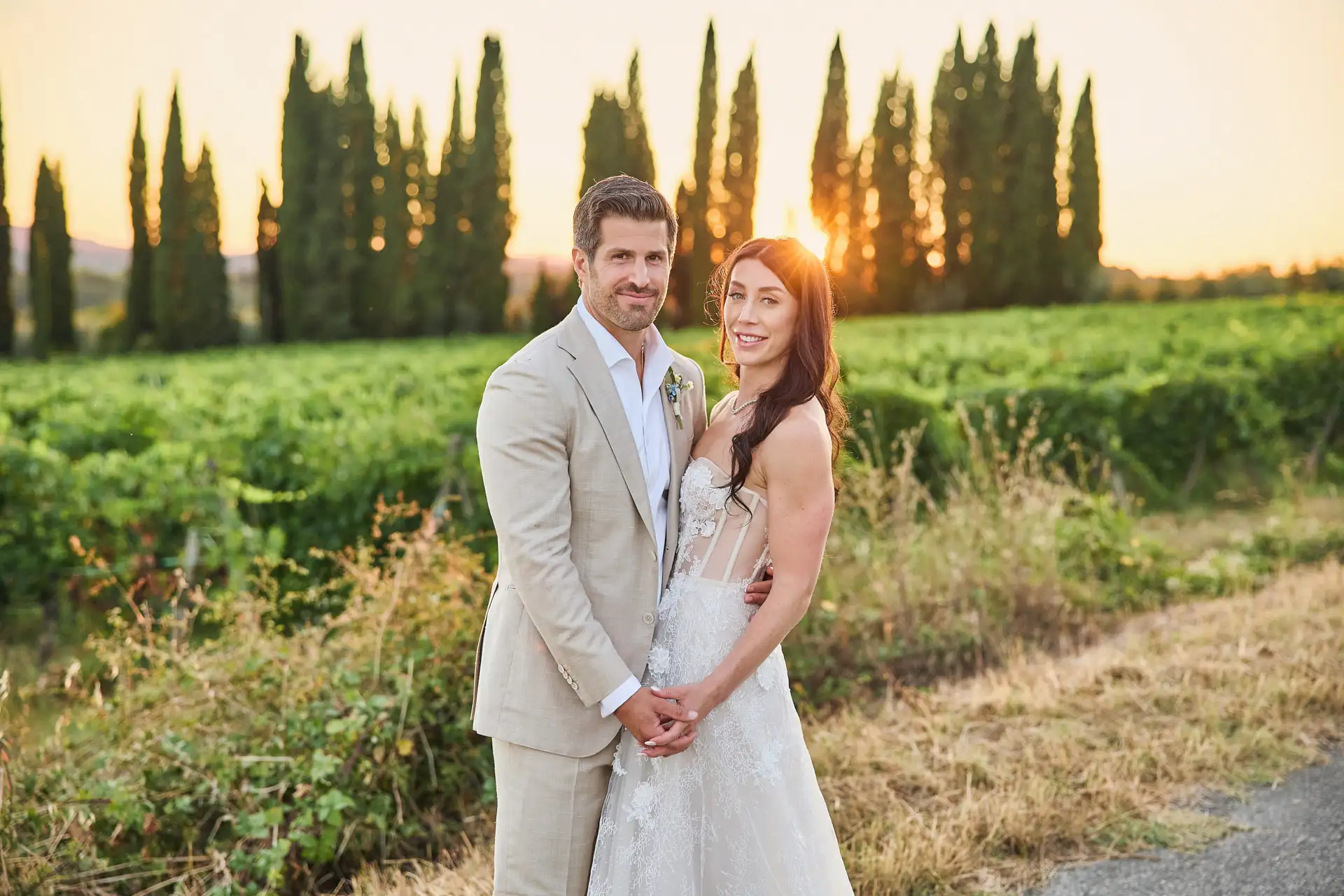 rustic wedding in tuscany