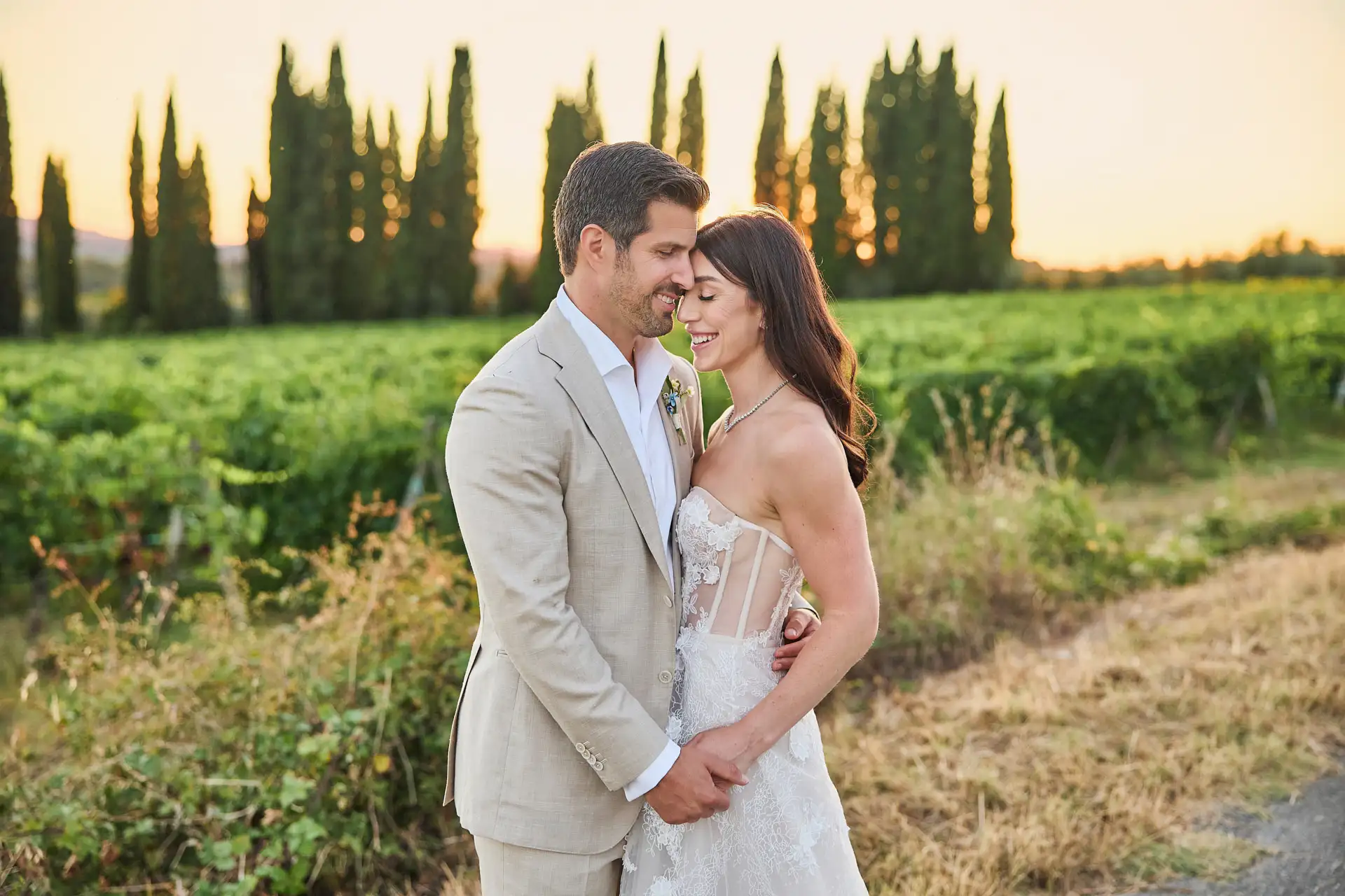 rustic wedding in tuscany