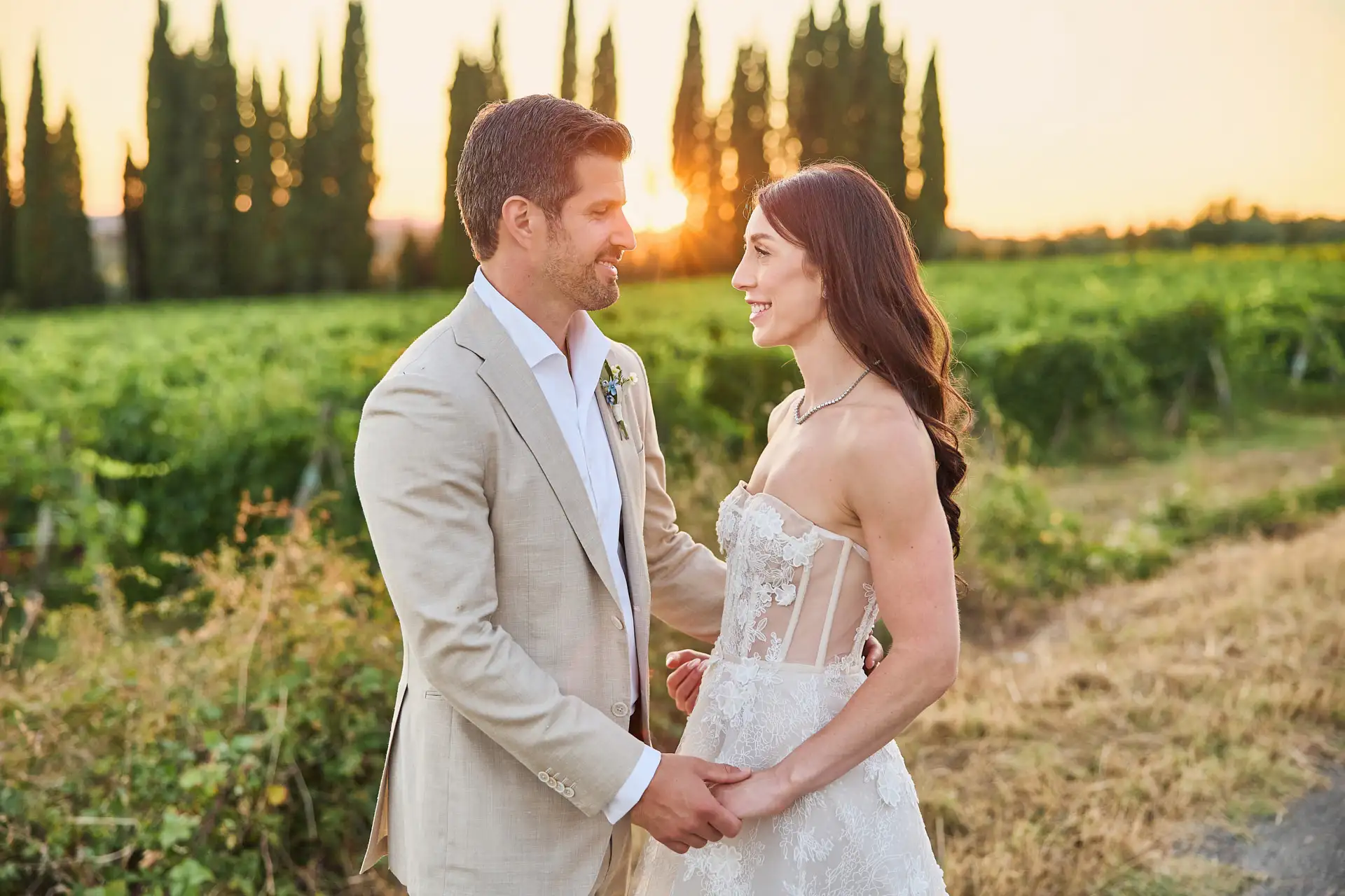 rustic wedding in tuscany