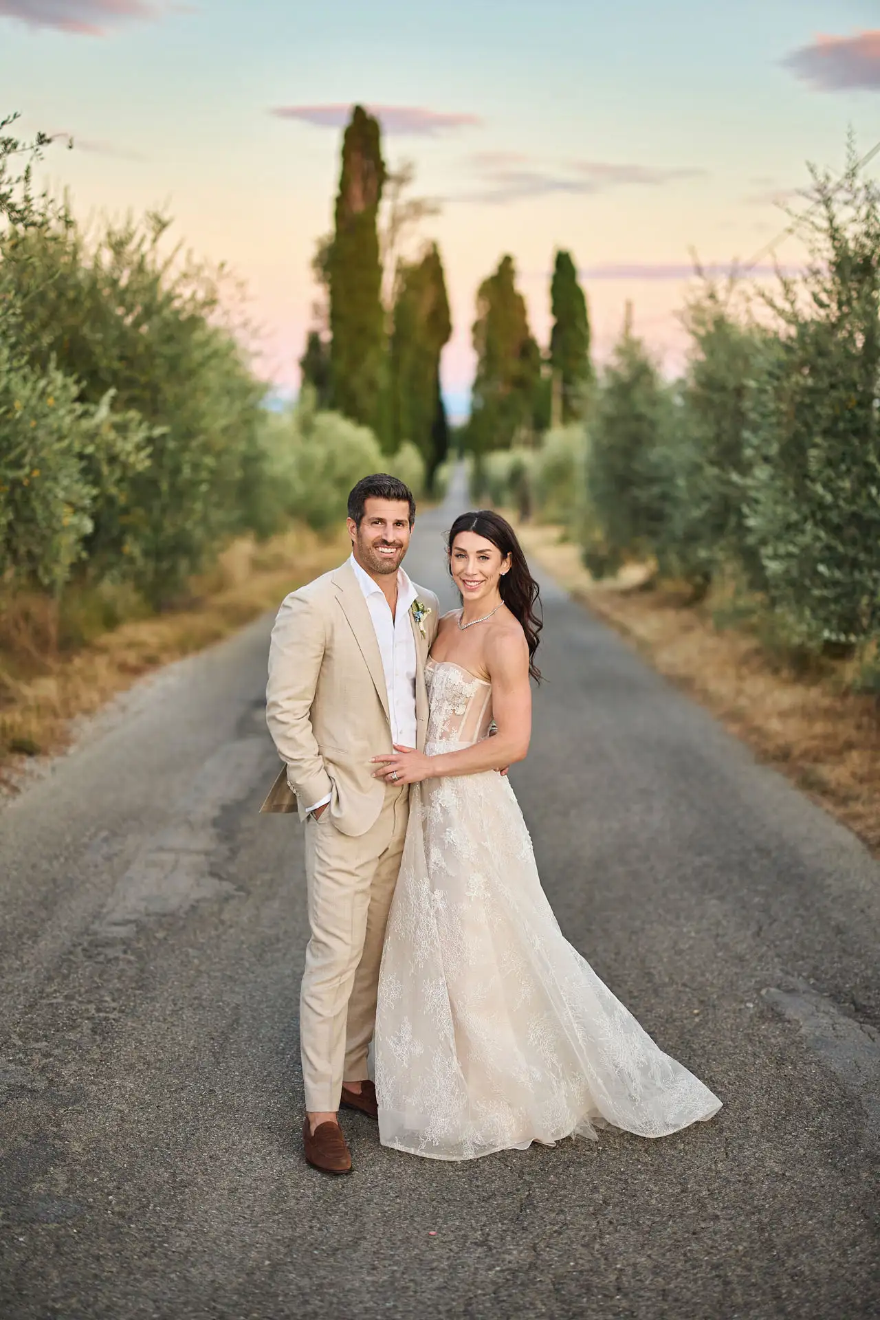 rustic wedding in tuscany