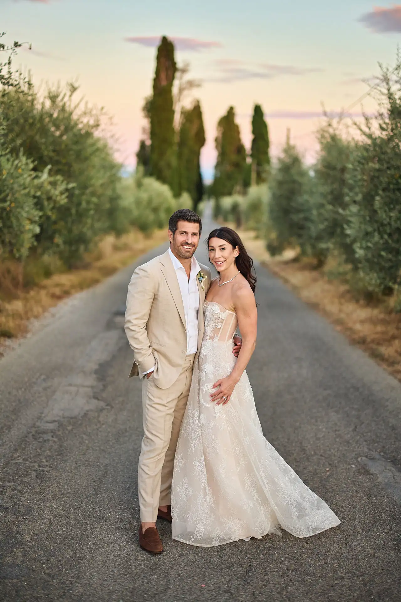 rustic wedding in tuscany