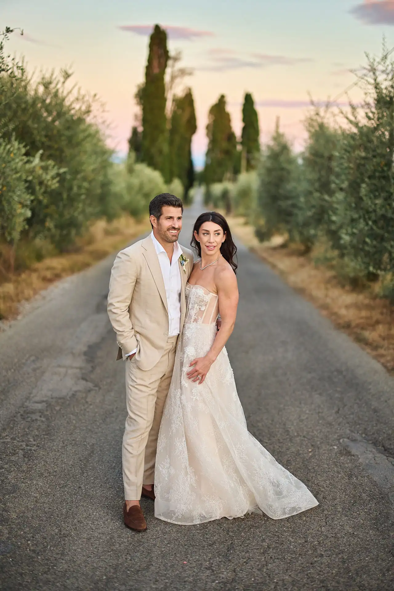 rustic wedding in tuscany