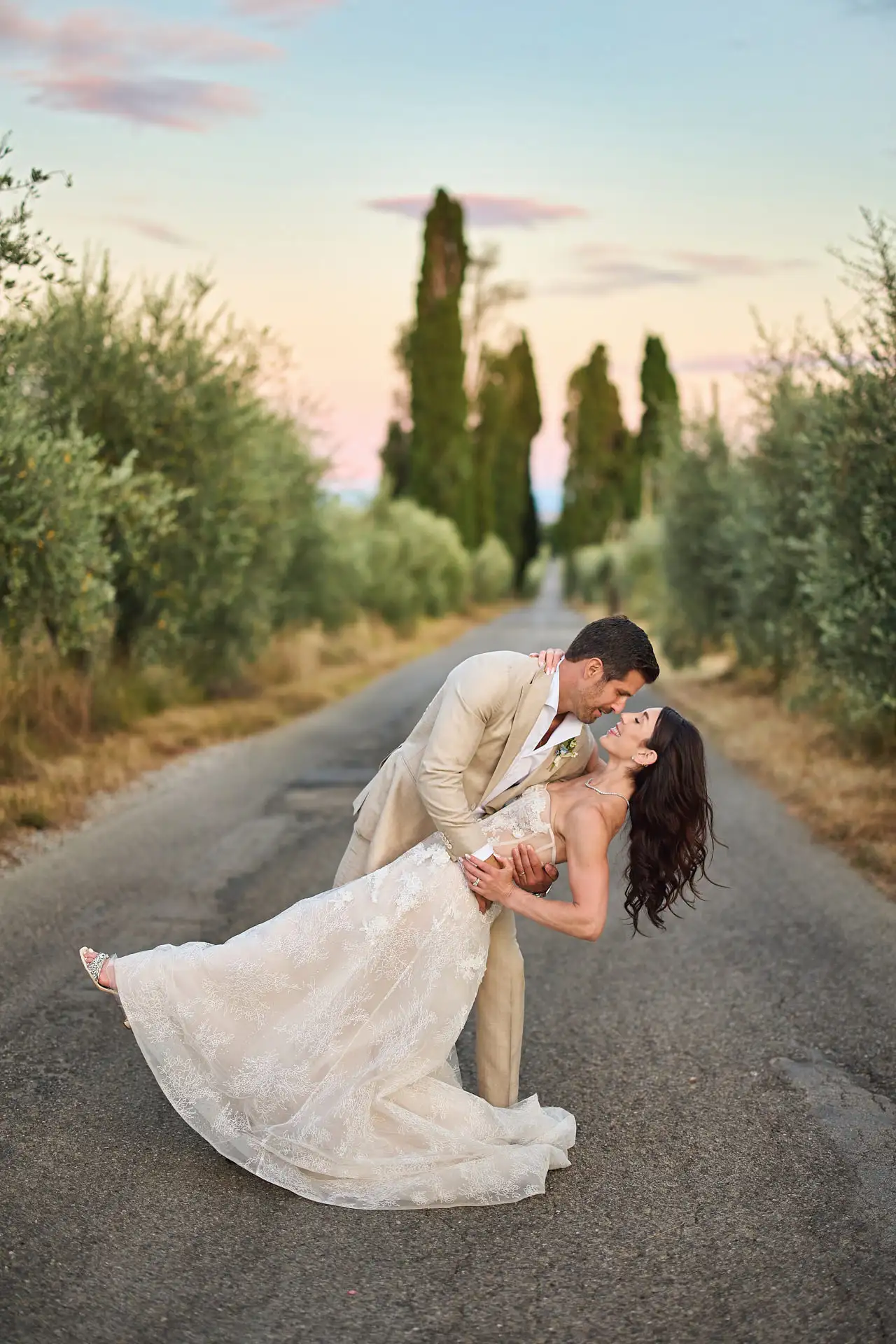 rustic wedding in tuscany