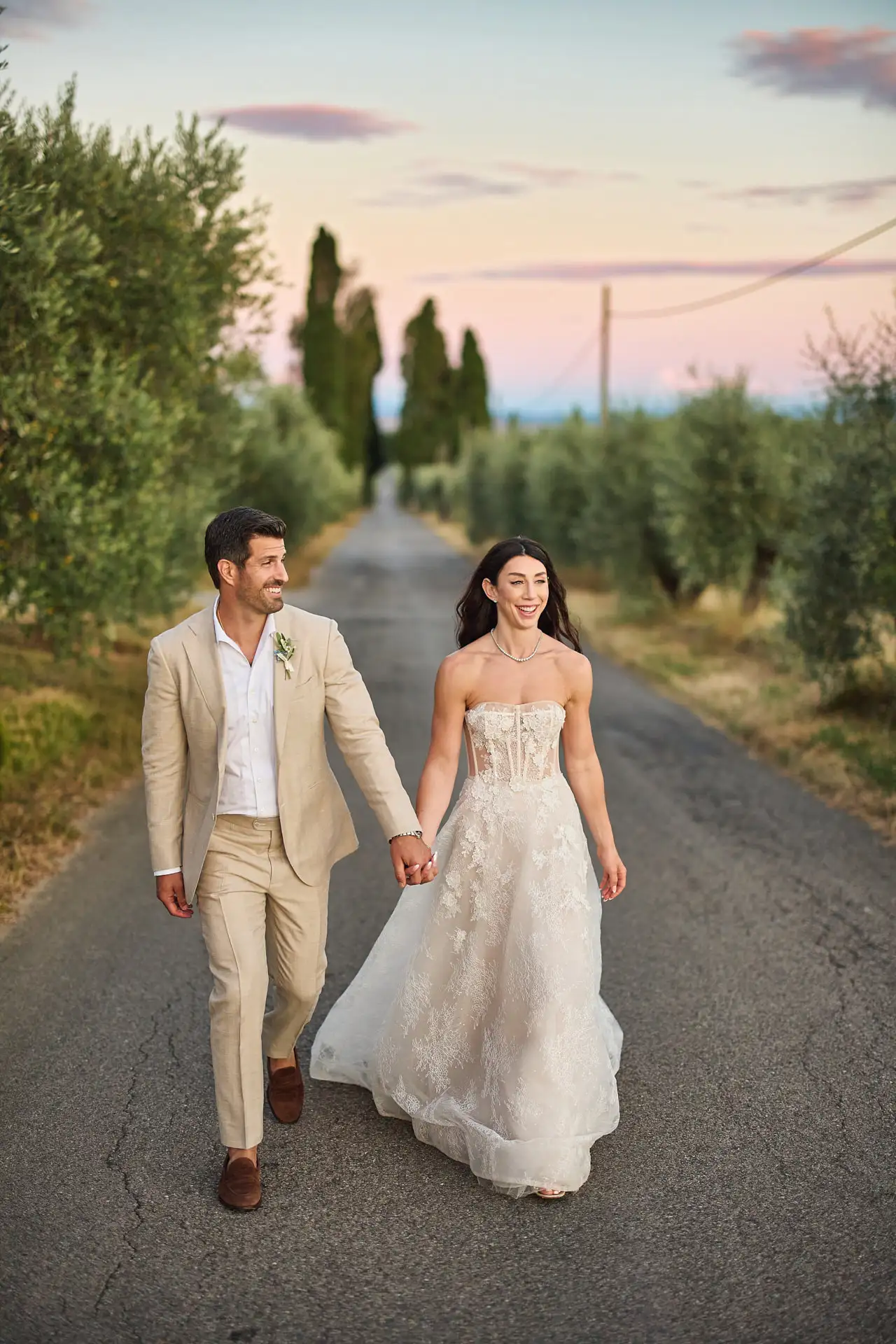 rustic wedding in tuscany
