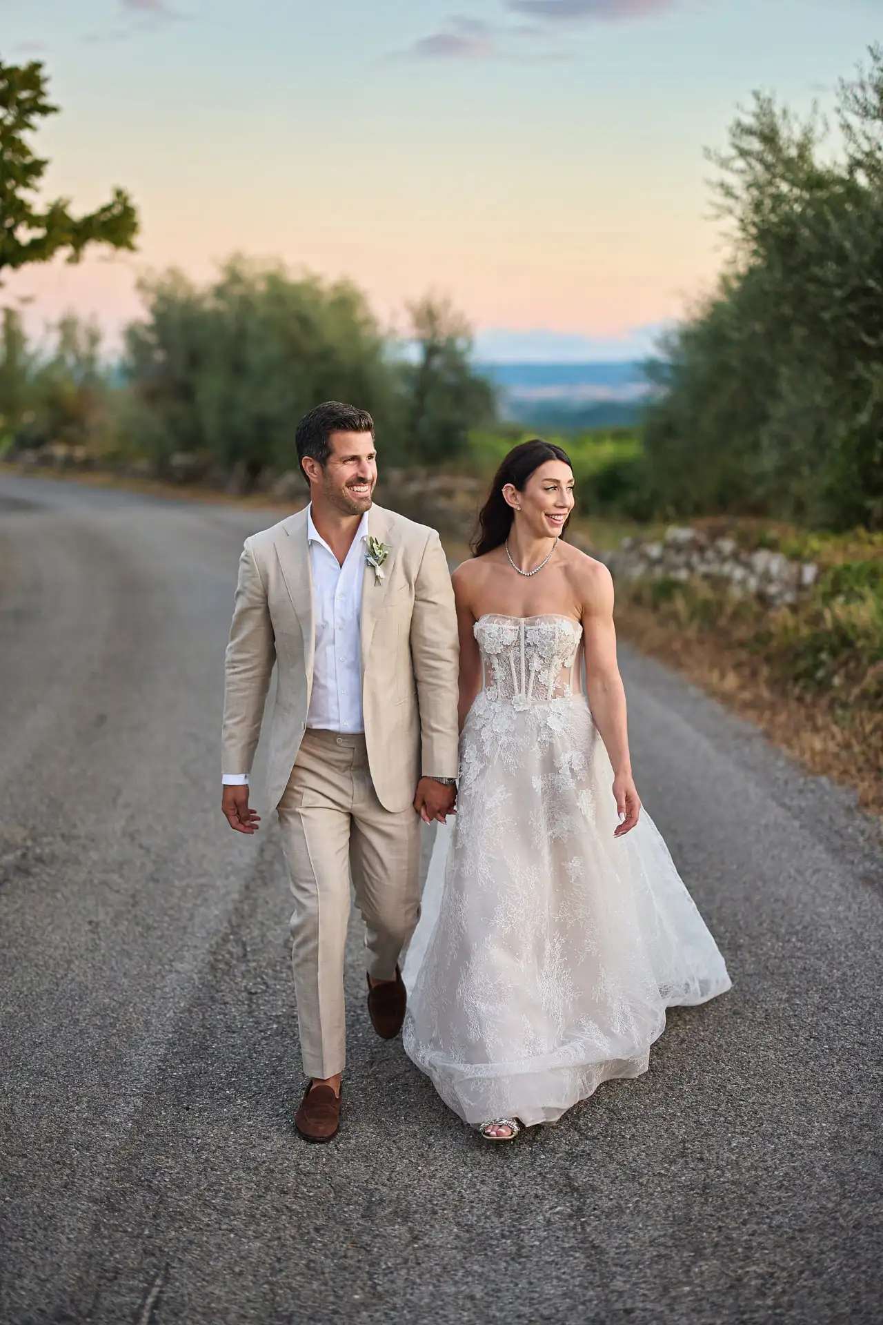 rustic wedding in tuscany