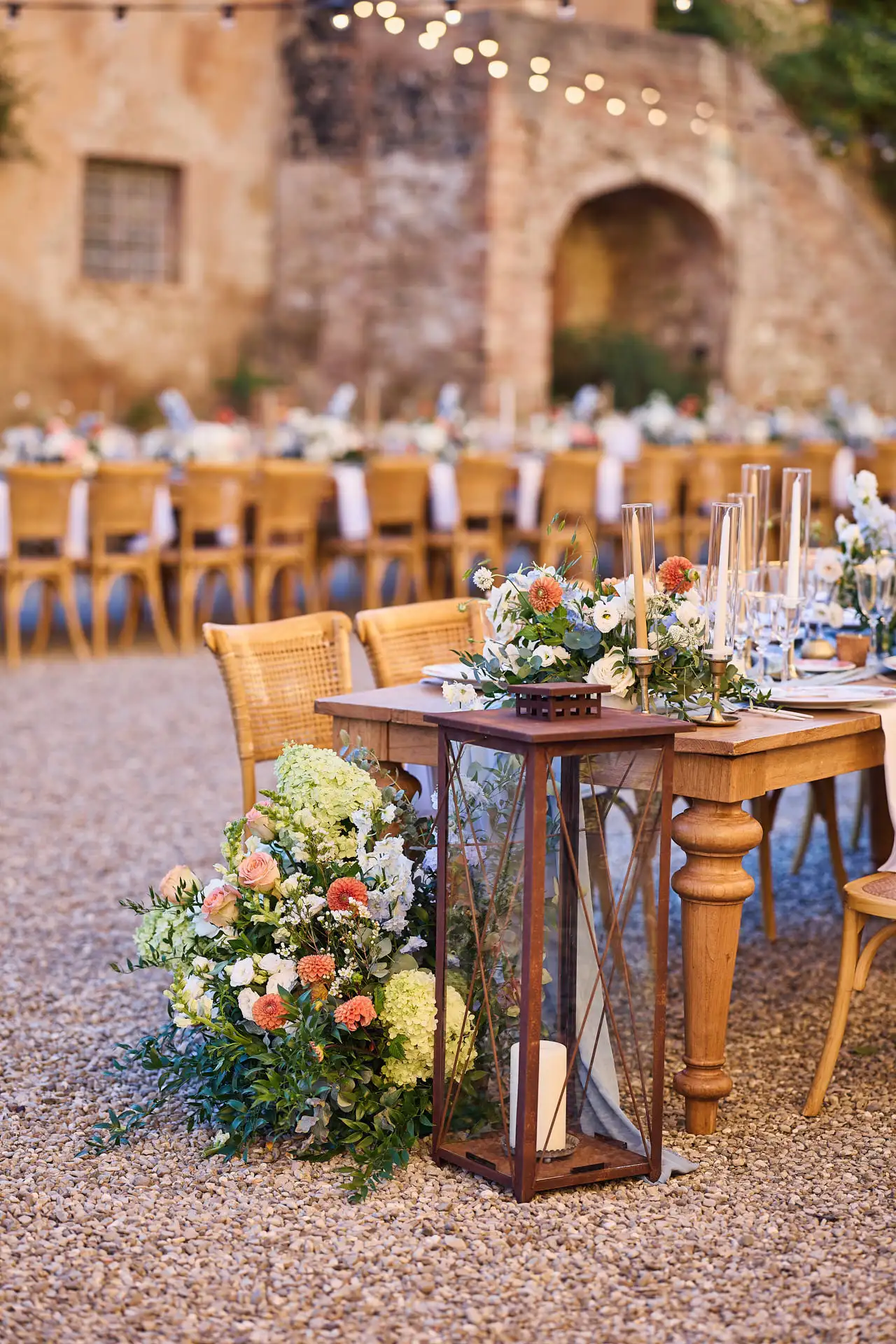 rustic wedding in tuscany
