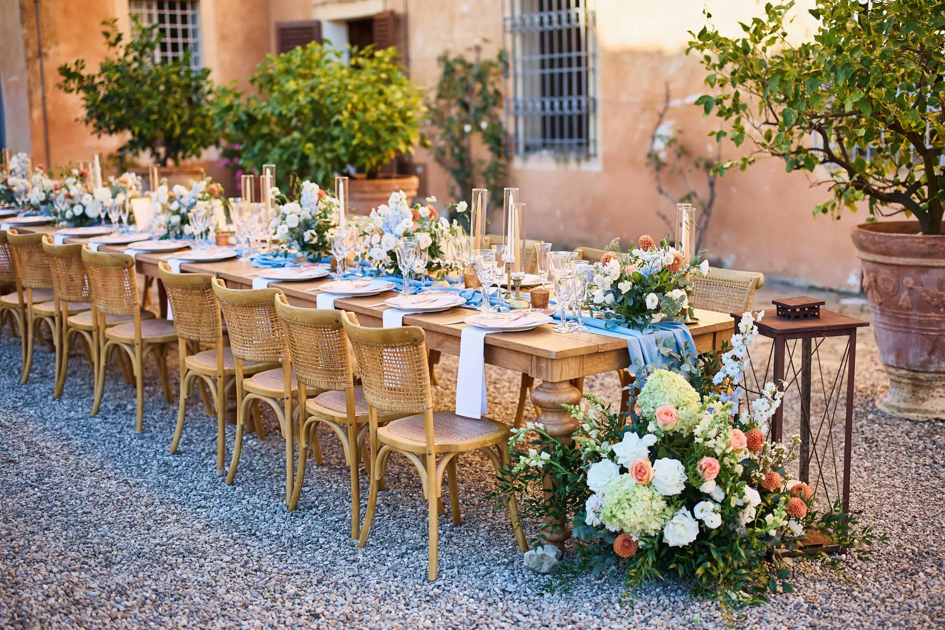 rustic wedding in tuscany