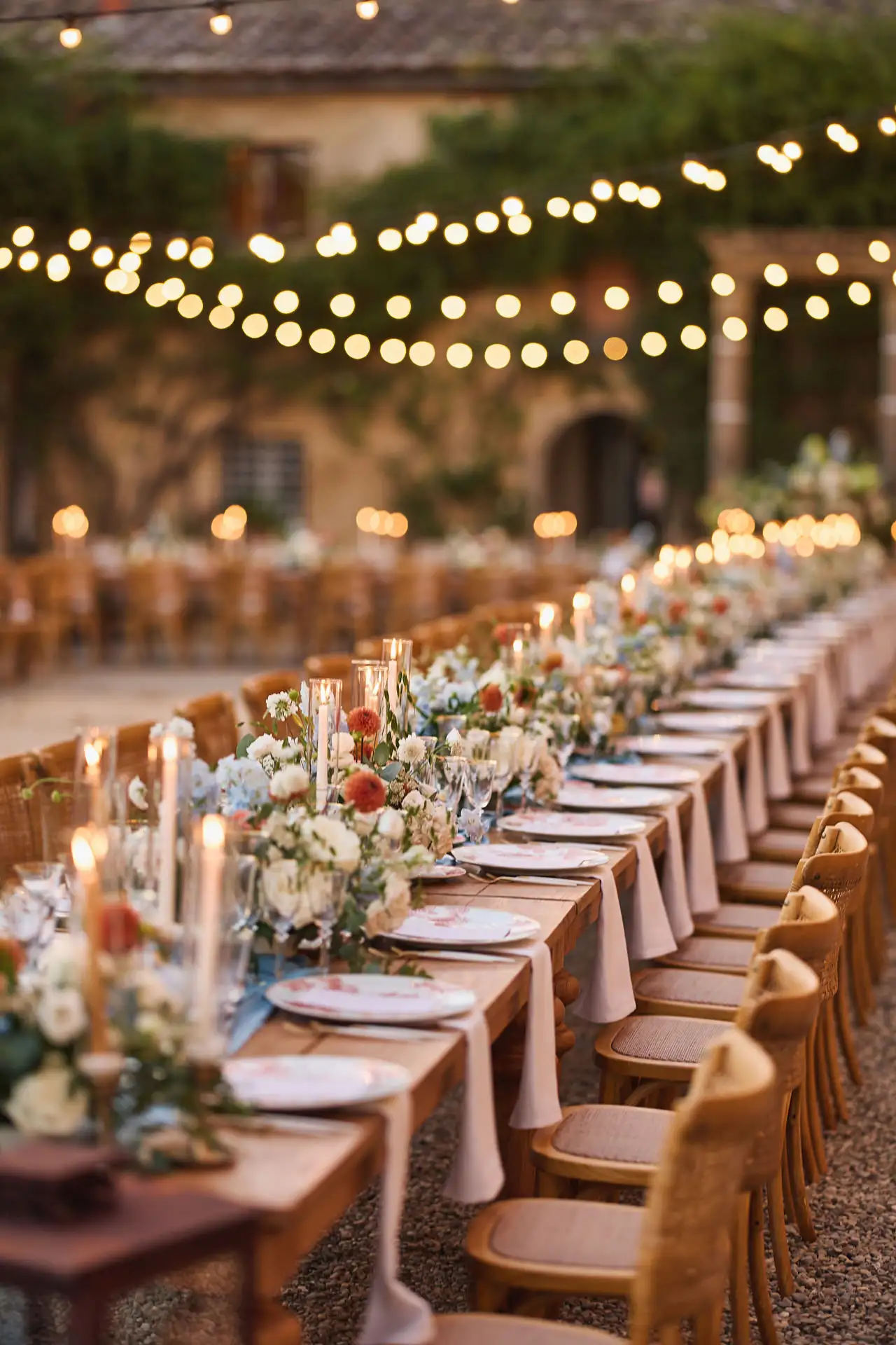 rustic wedding in tuscany