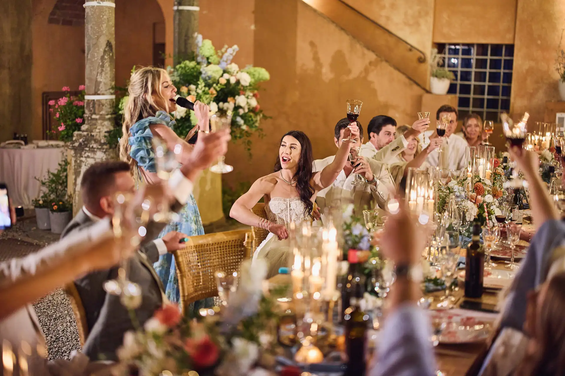 rustic wedding in tuscany