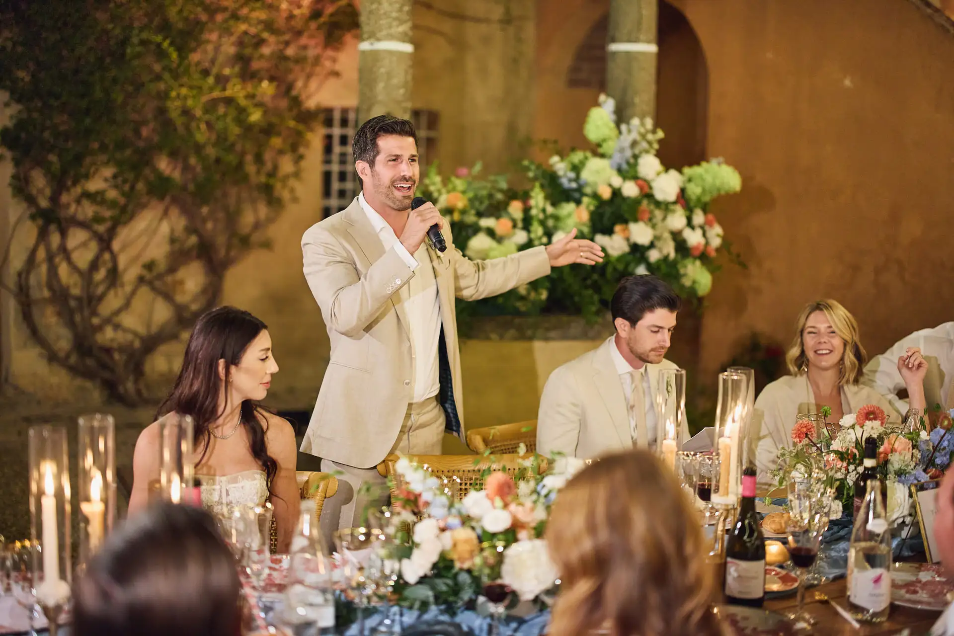 rustic wedding in tuscany