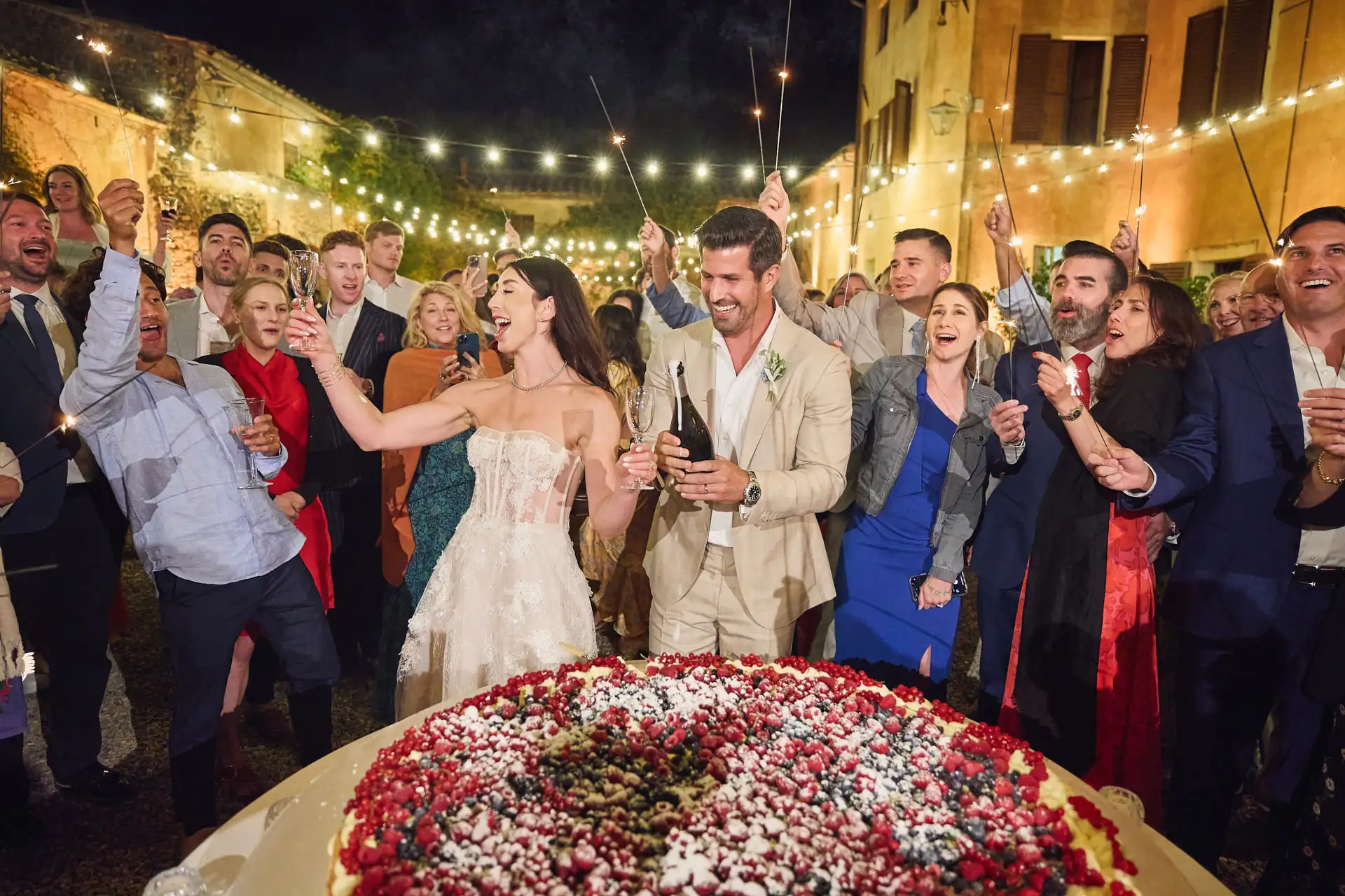 rustic wedding in tuscany