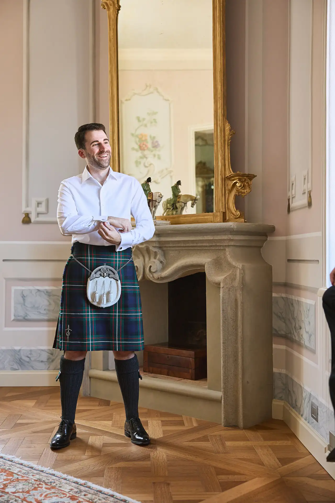 scottish italian fairytale wedding