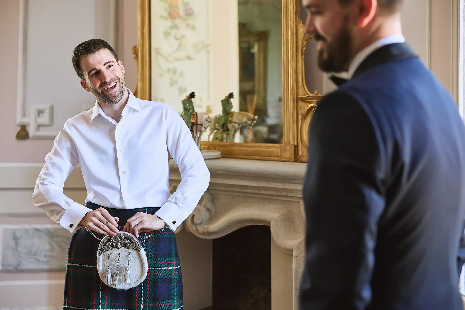 scottish italian fairytale wedding