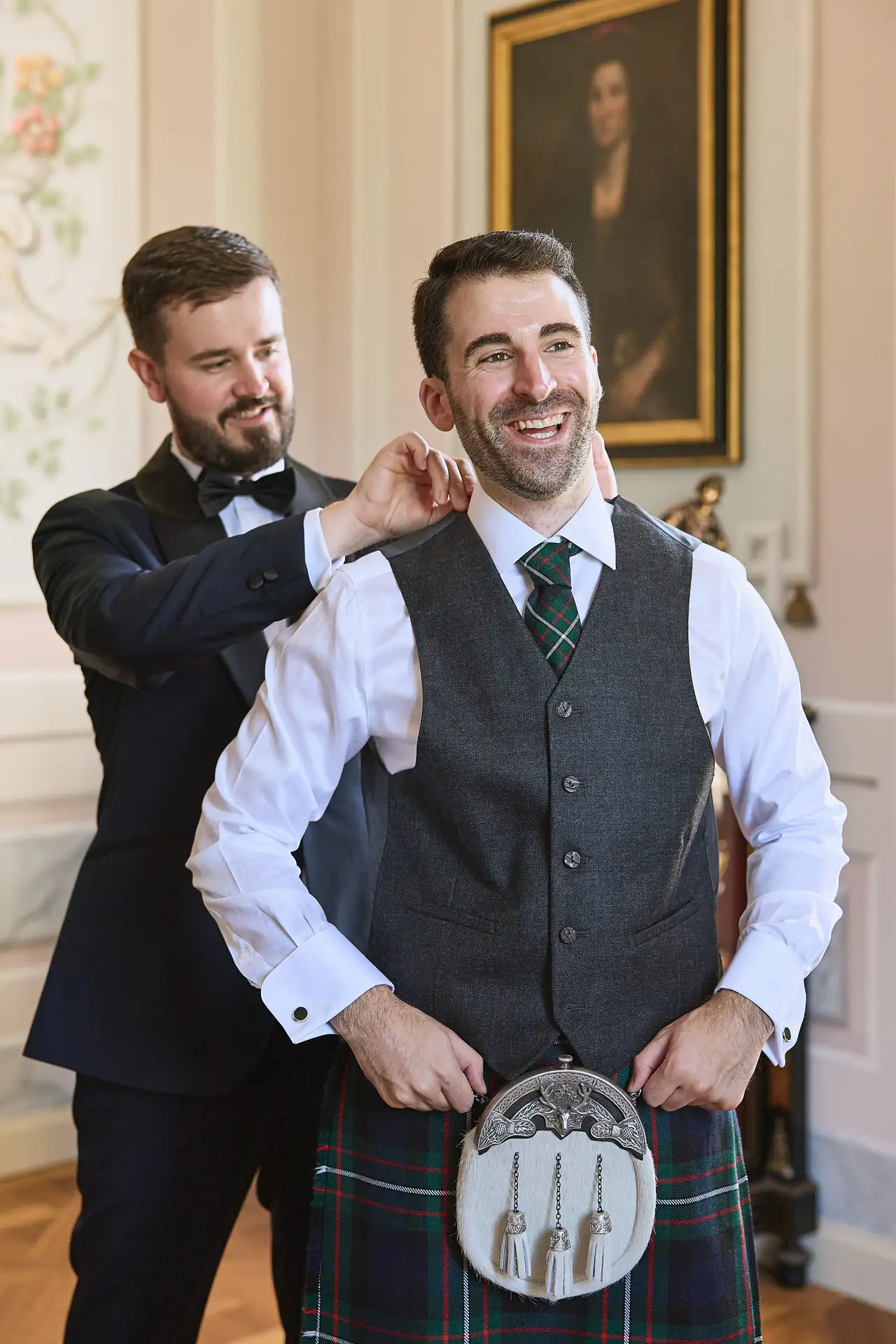 scottish italian fairytale wedding
