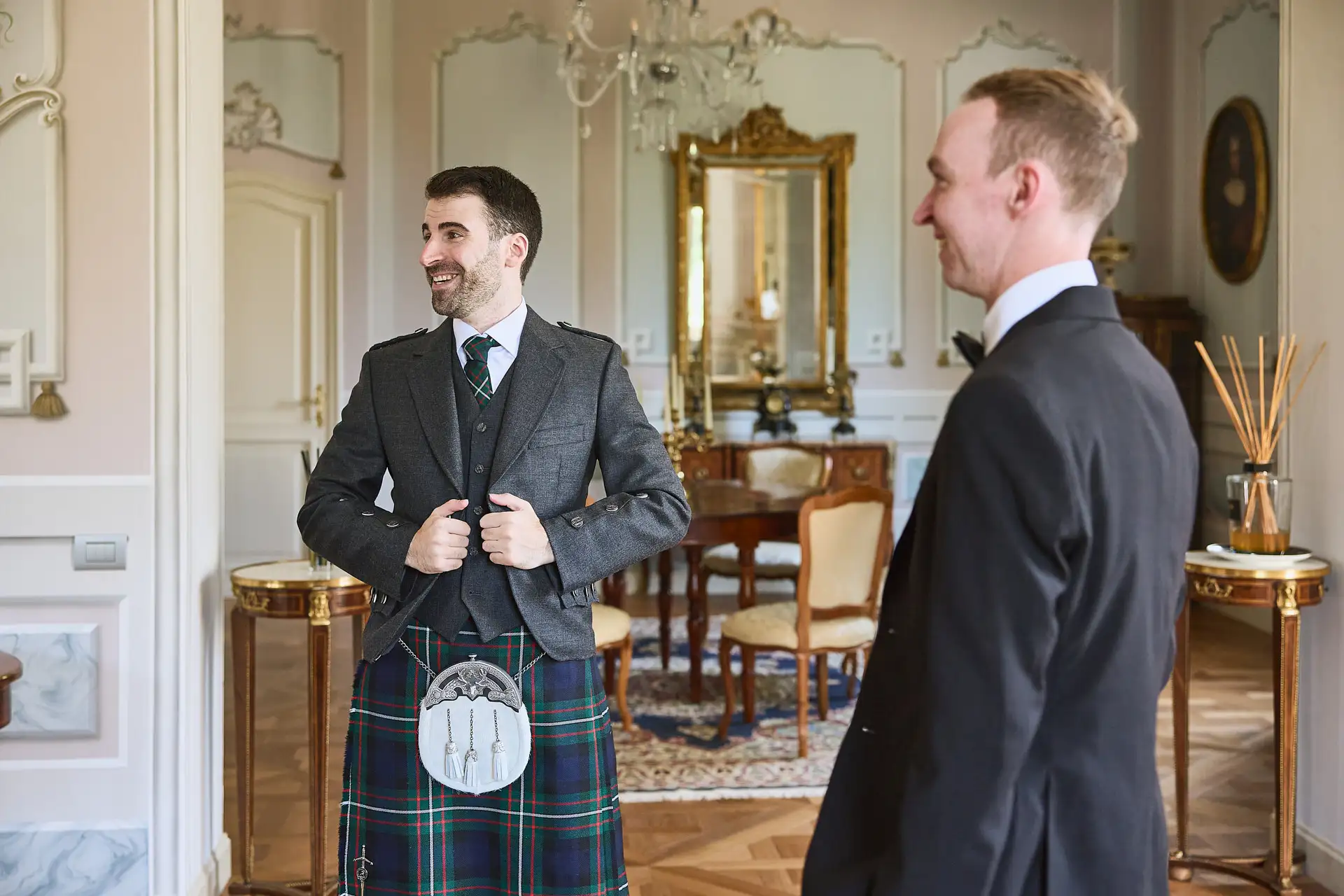 scottish italian fairytale wedding
