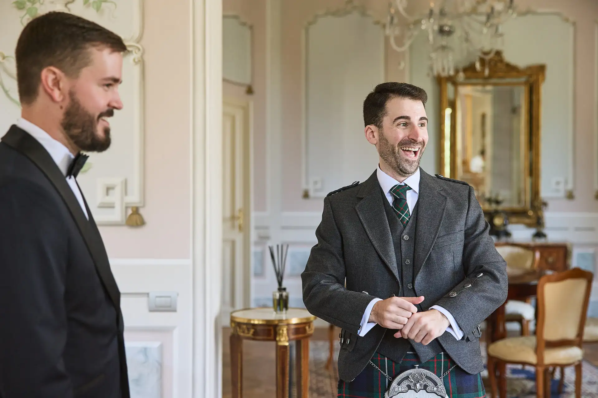 scottish italian fairytale wedding
