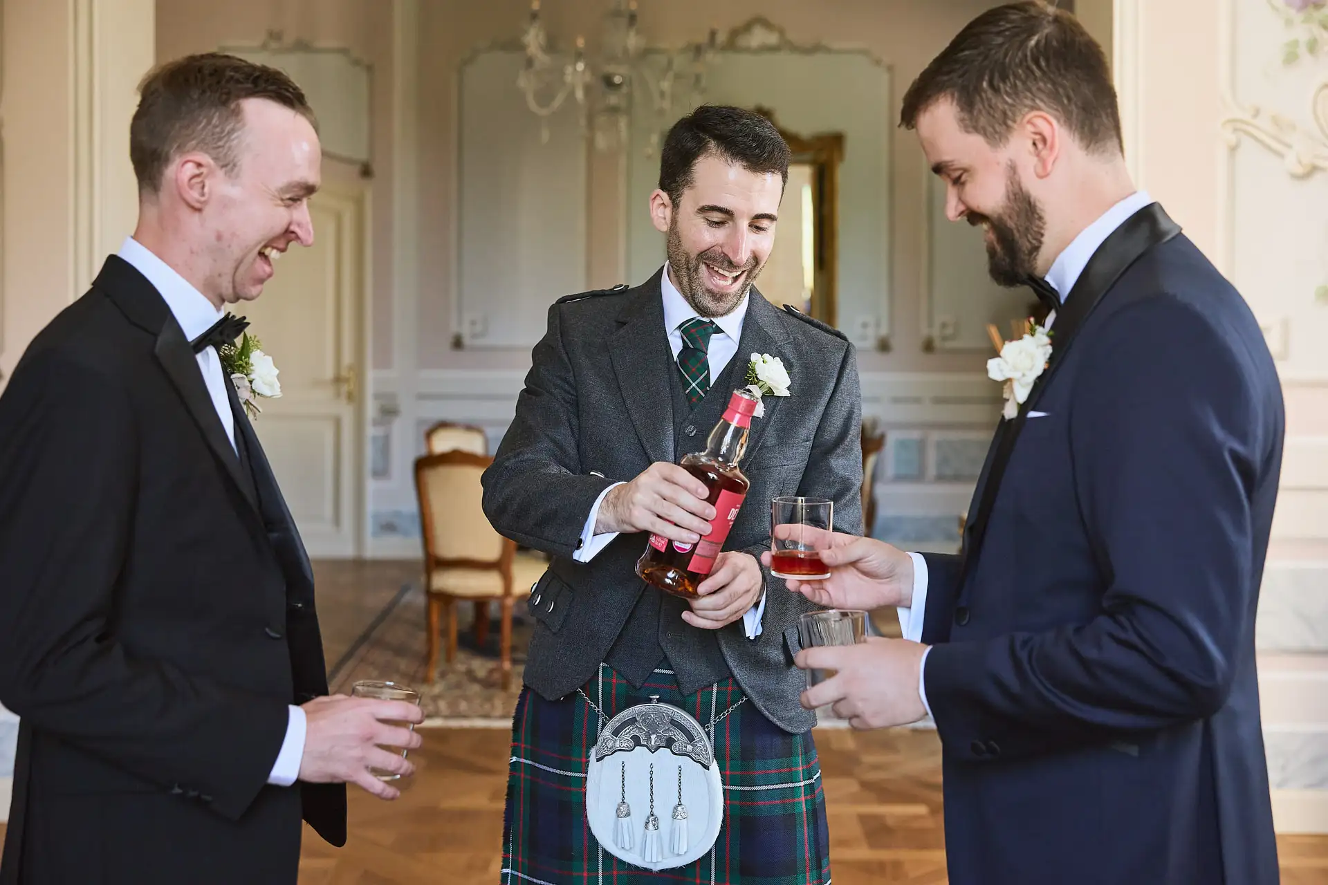 scottish italian fairytale wedding